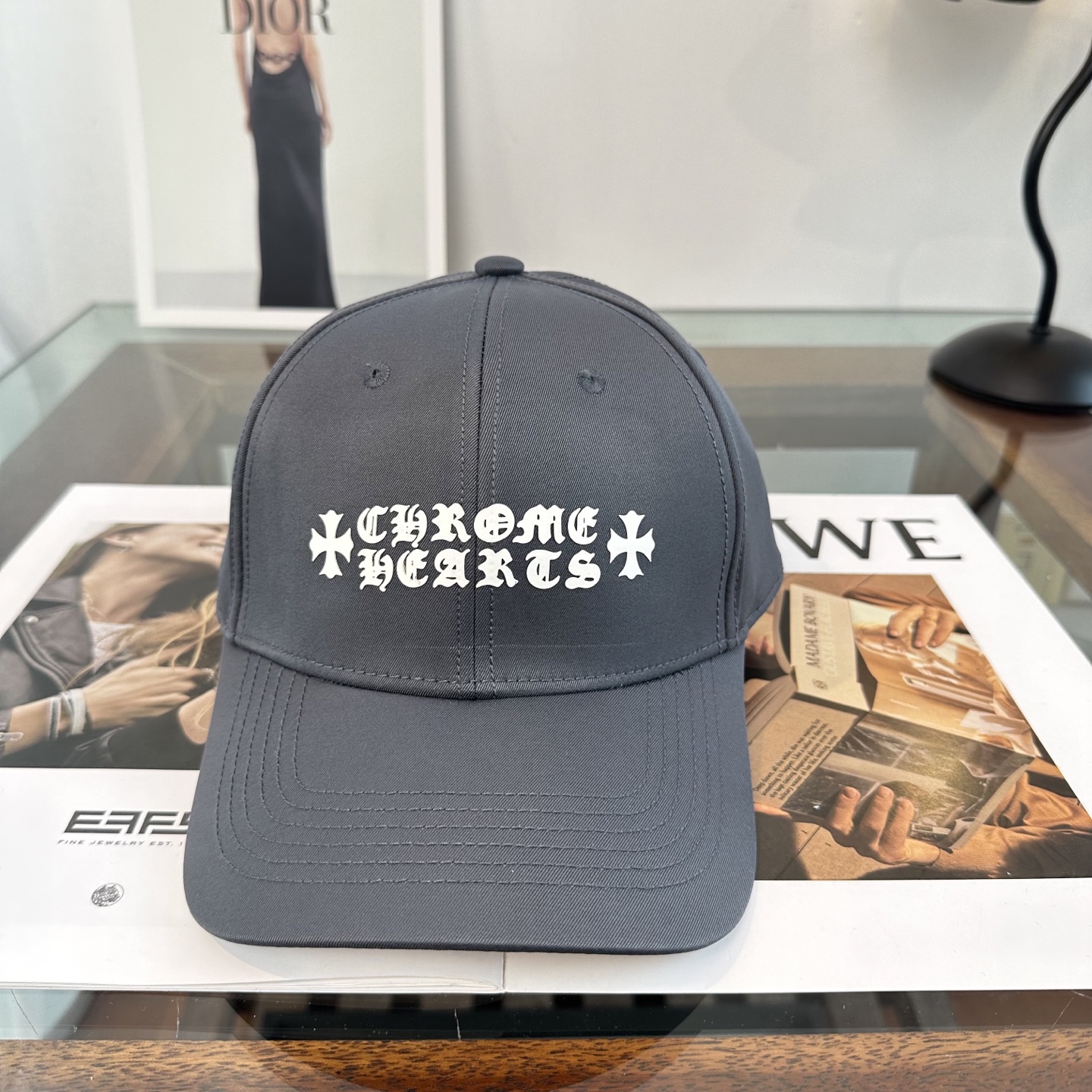 Chrome hearts 克罗心 新款十字架 高品质棒球帽，高端定制版！网红时尚博主同款！墙裂推荐！质