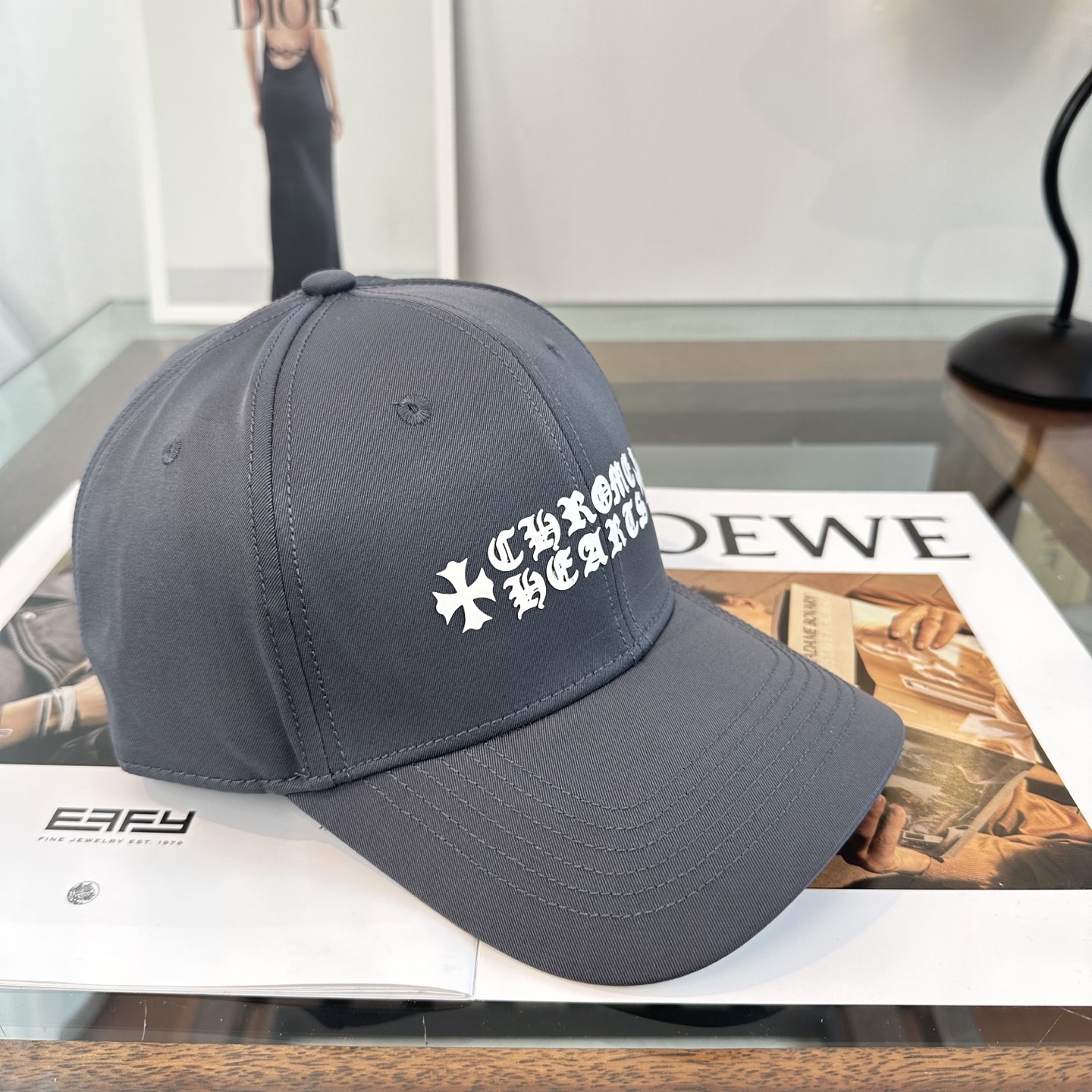 Chrome hearts 克罗心 新款十字架 高品质棒球帽，高端定制版！网红时尚博主同款！墙裂推荐！质