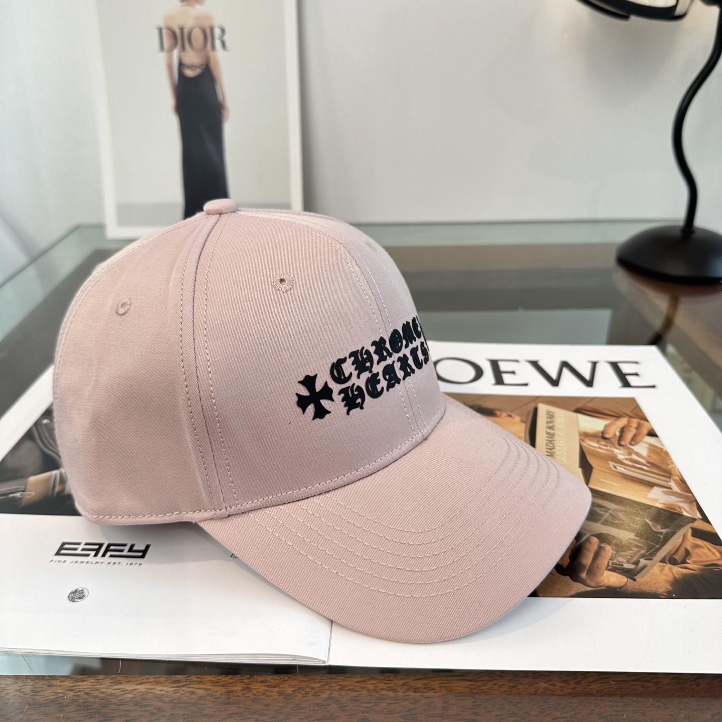 Chrome hearts 克罗心 新款十字架 高品质棒球帽，高端定制版！网红时尚博主同款！墙裂推荐！质