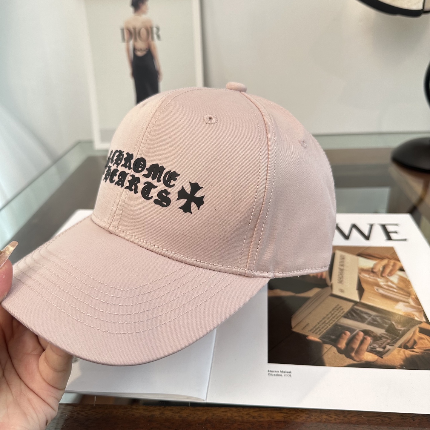 Chrome hearts 克罗心 新款十字架 高品质棒球帽，高端定制版！网红时尚博主同款！墙裂推荐！质