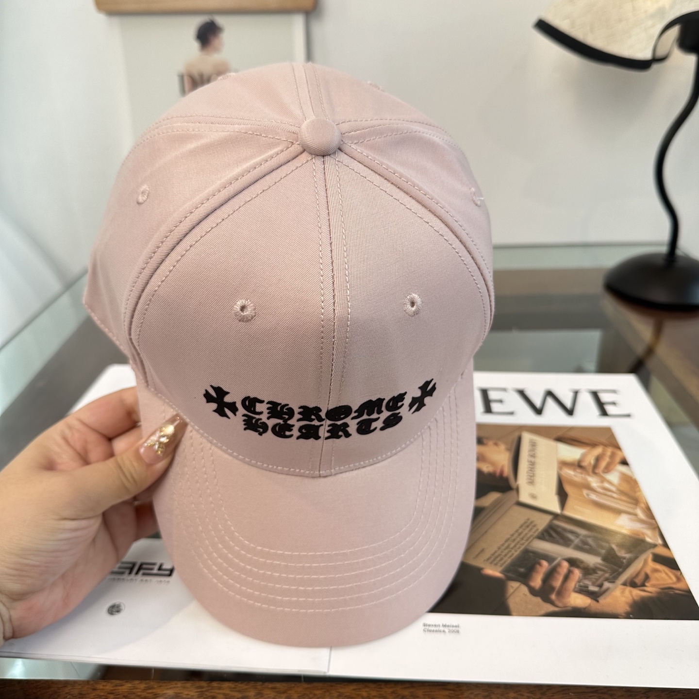 Chrome hearts 克罗心 新款十字架 高品质棒球帽，高端定制版！网红时尚博主同款！墙裂推荐！质