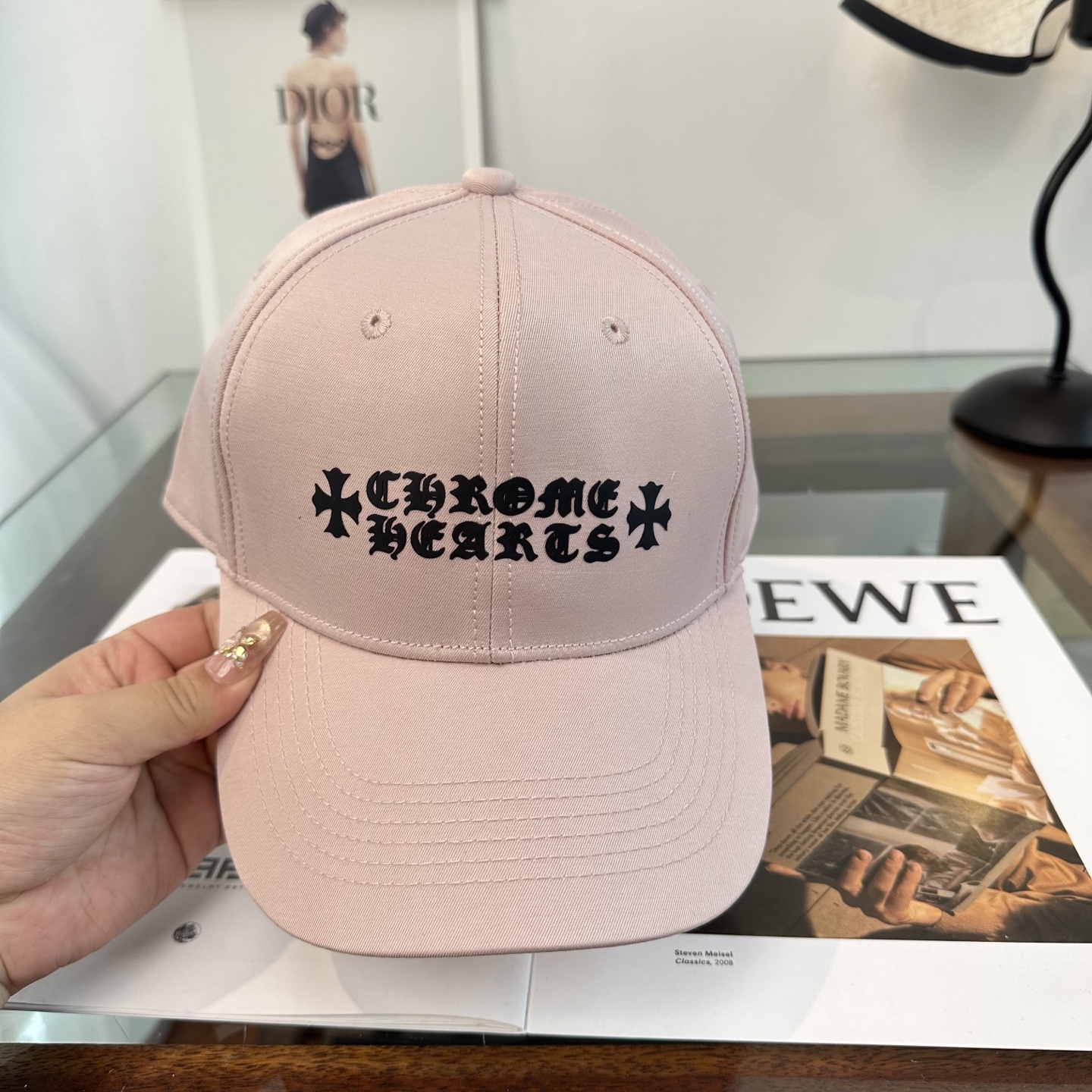 Chrome hearts 克罗心 新款十字架 高品质棒球帽，高端定制版！网红时尚博主同款！墙裂推荐！质