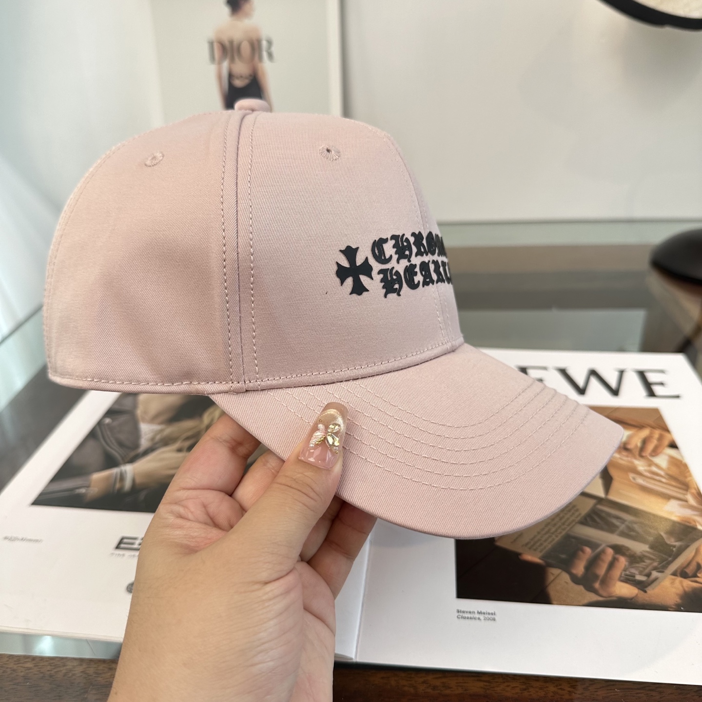 Chrome hearts 克罗心 新款十字架 高品质棒球帽，高端定制版！网红时尚博主同款！墙裂推荐！质