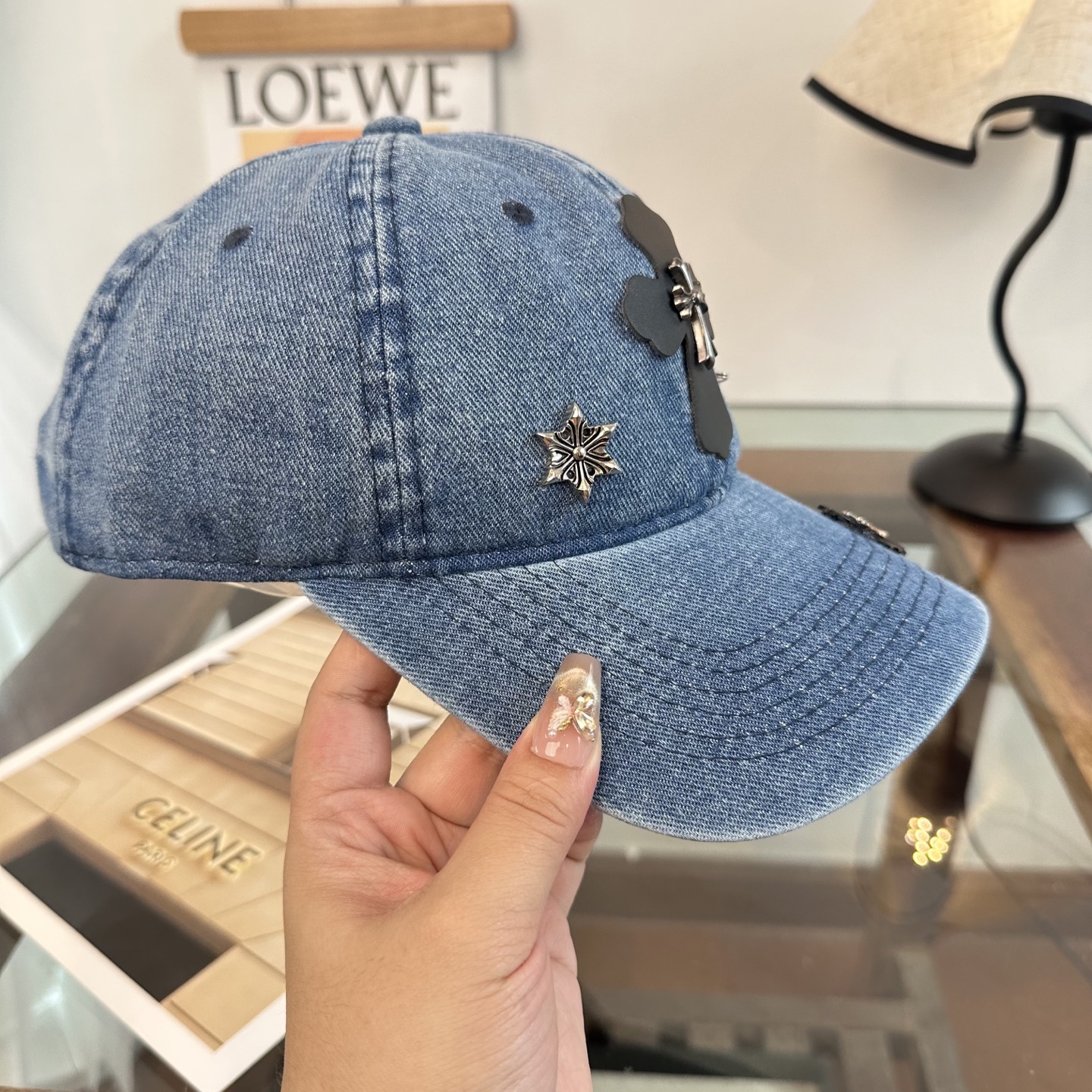 Chrome hearts 克罗心 新款十字架 高品质棒球帽，高端定制版！网红时尚博主同款！墙裂推荐！质