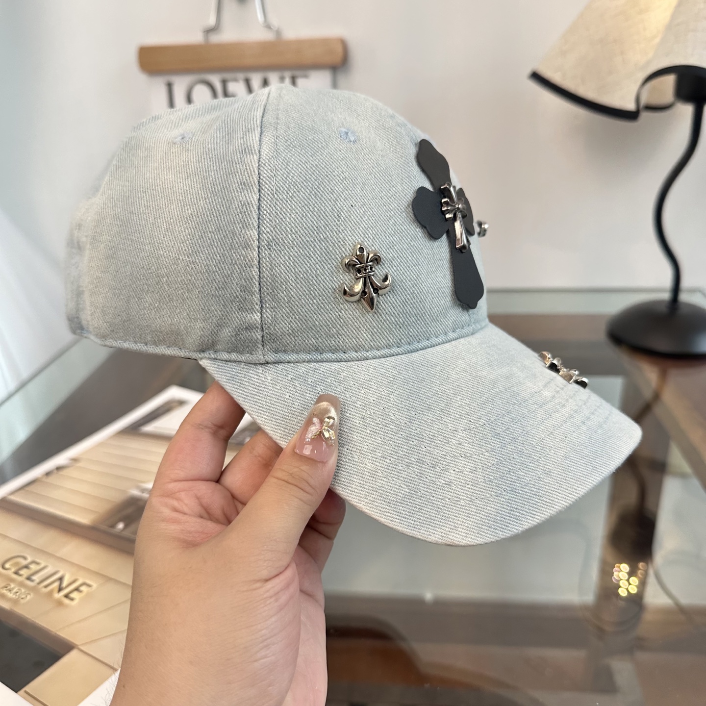 Chrome hearts 克罗心 新款十字架 高品质棒球帽，高端定制版！网红时尚博主同款！墙裂推荐！质