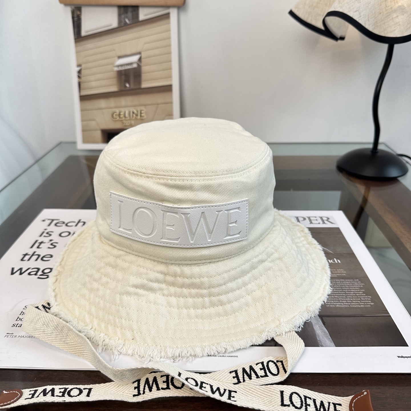 LOEWE罗意威 专柜新品渔夫帽，原单品质，内标齐全，头围57cm
