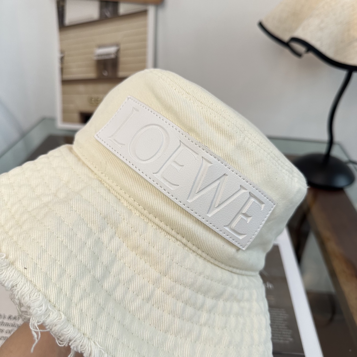 LOEWE罗意威 专柜新品渔夫帽，原单品质，内标齐全，头围57cm