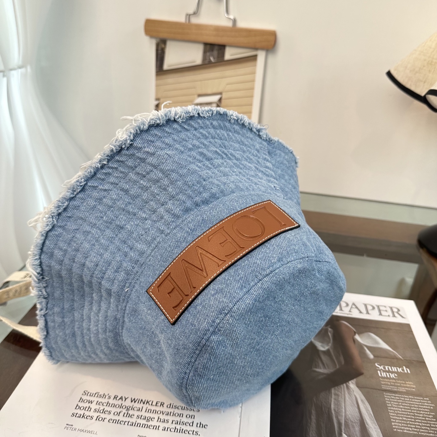 LOEWE罗意威 专柜新品渔夫帽，原单品质，内标齐全，头围57cm