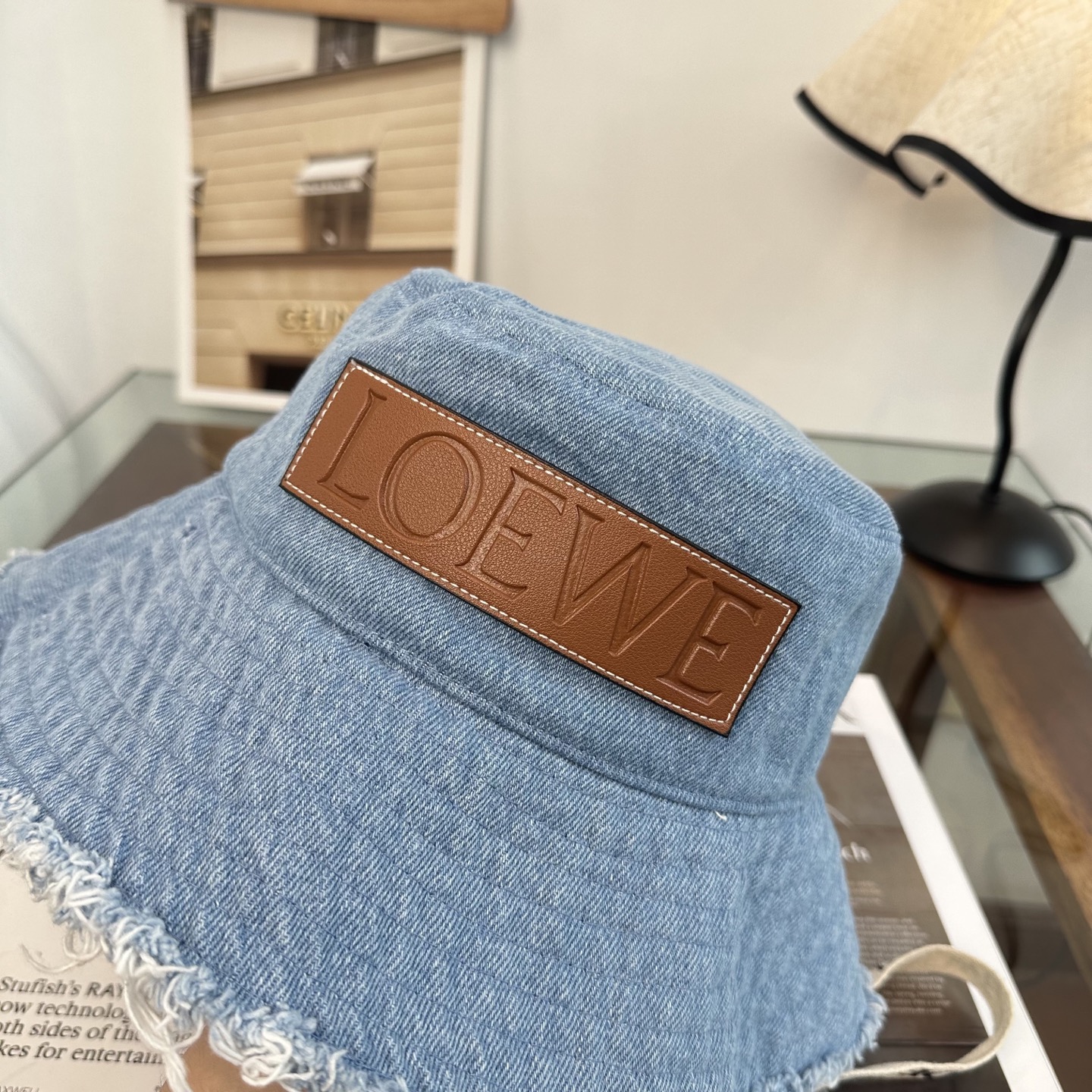 LOEWE罗意威 专柜新品渔夫帽，原单品质，内标齐全，头围57cm