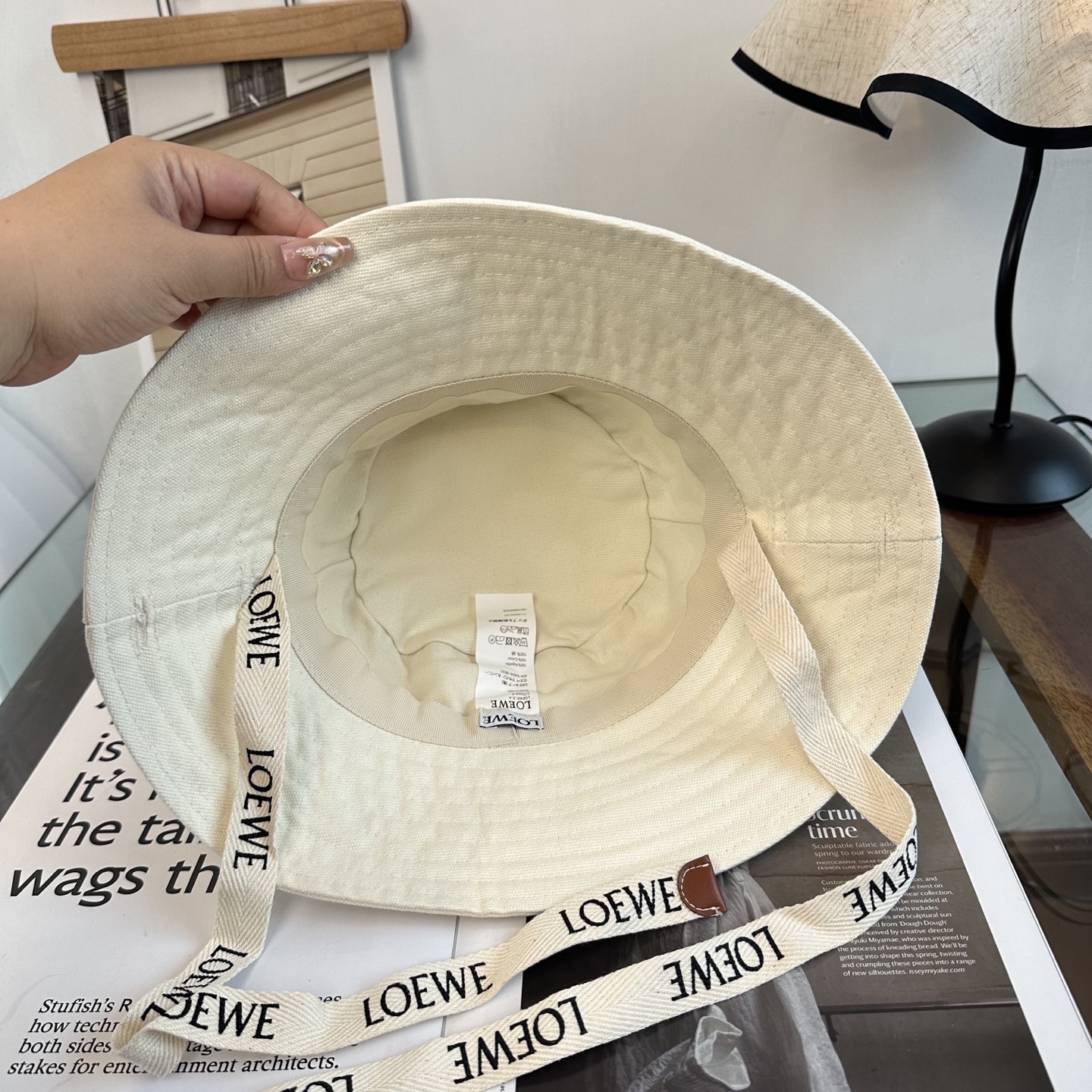 LOEWE罗意威 专柜新品渔夫帽，原单品质，内标齐全，头围57cm