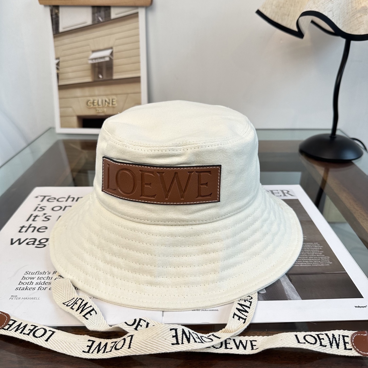 LOEWE罗意威 专柜新品渔夫帽，原单品质，内标齐全，头围57cm