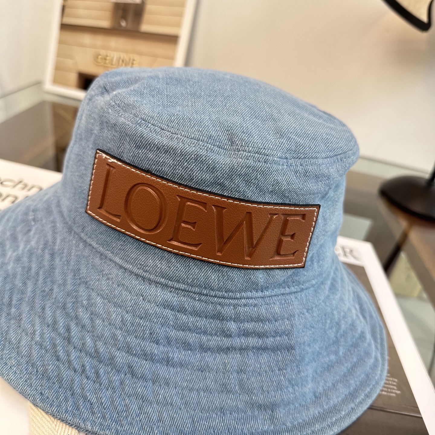 LOEWE罗意威 专柜新品渔夫帽，原单品质，内标齐全，头围57cm