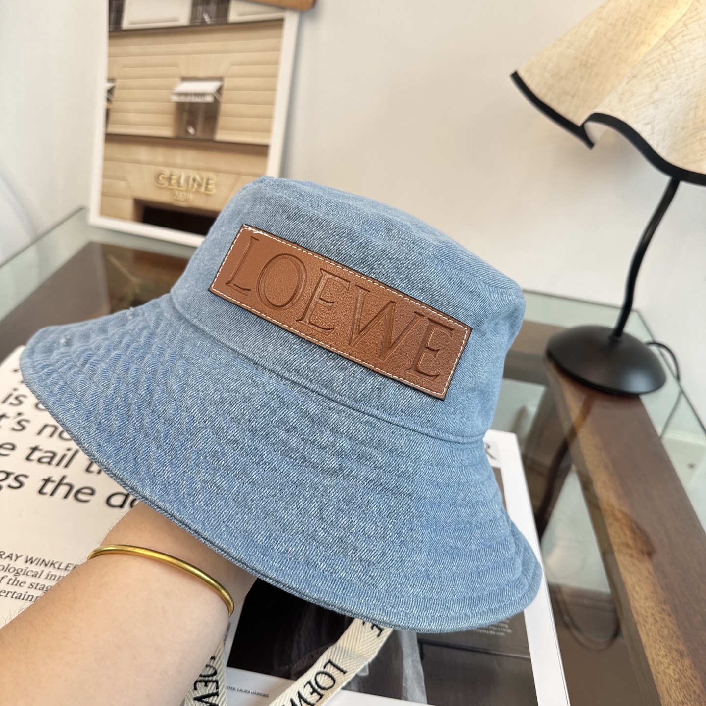 LOEWE罗意威 专柜新品渔夫帽，原单品质，内标齐全，头围57cm