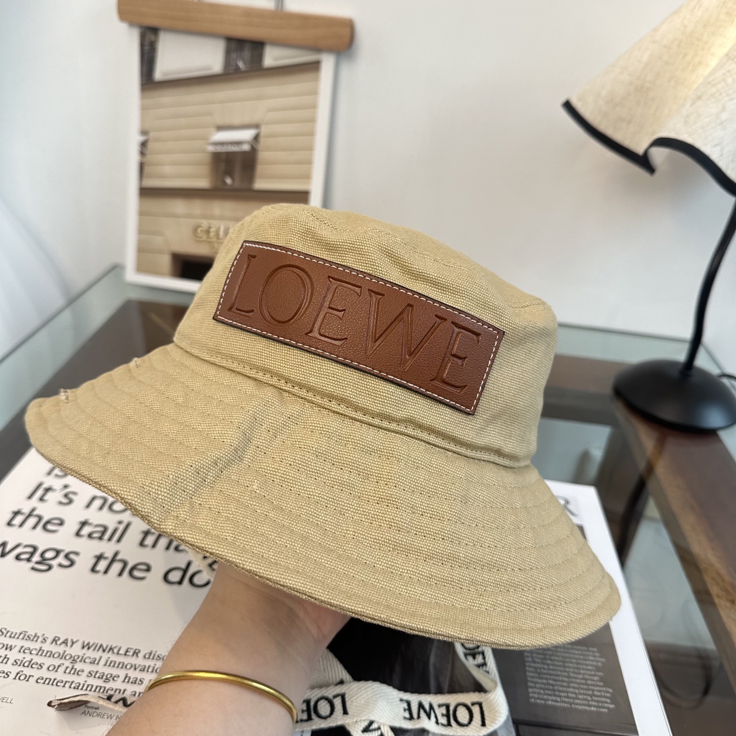 LOEWE罗意威 专柜新品渔夫帽，原单品质，内标齐全，头围57cm
