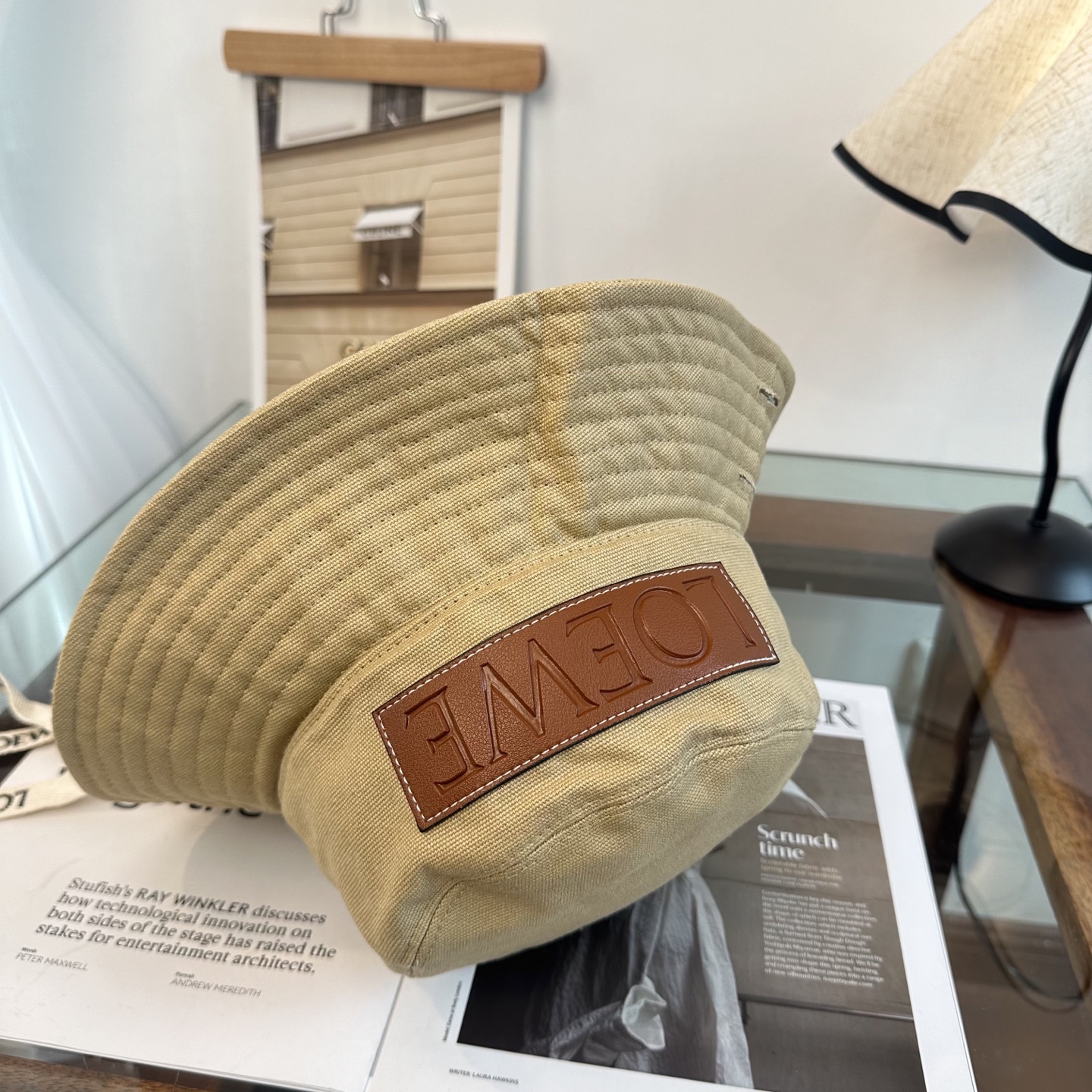 LOEWE罗意威 专柜新品渔夫帽，原单品质，内标齐全，头围57cm