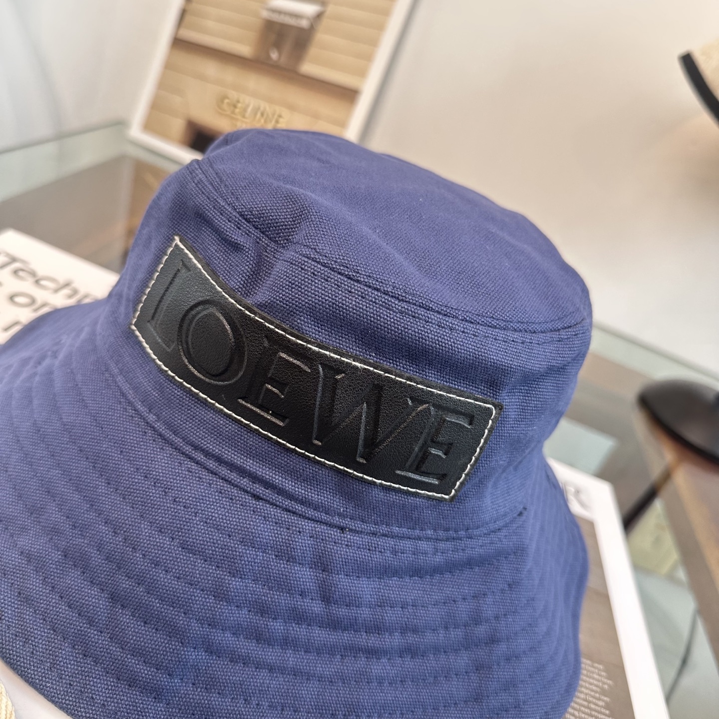 LOEWE罗意威 专柜新品渔夫帽，原单品质，内标齐全，头围57cm