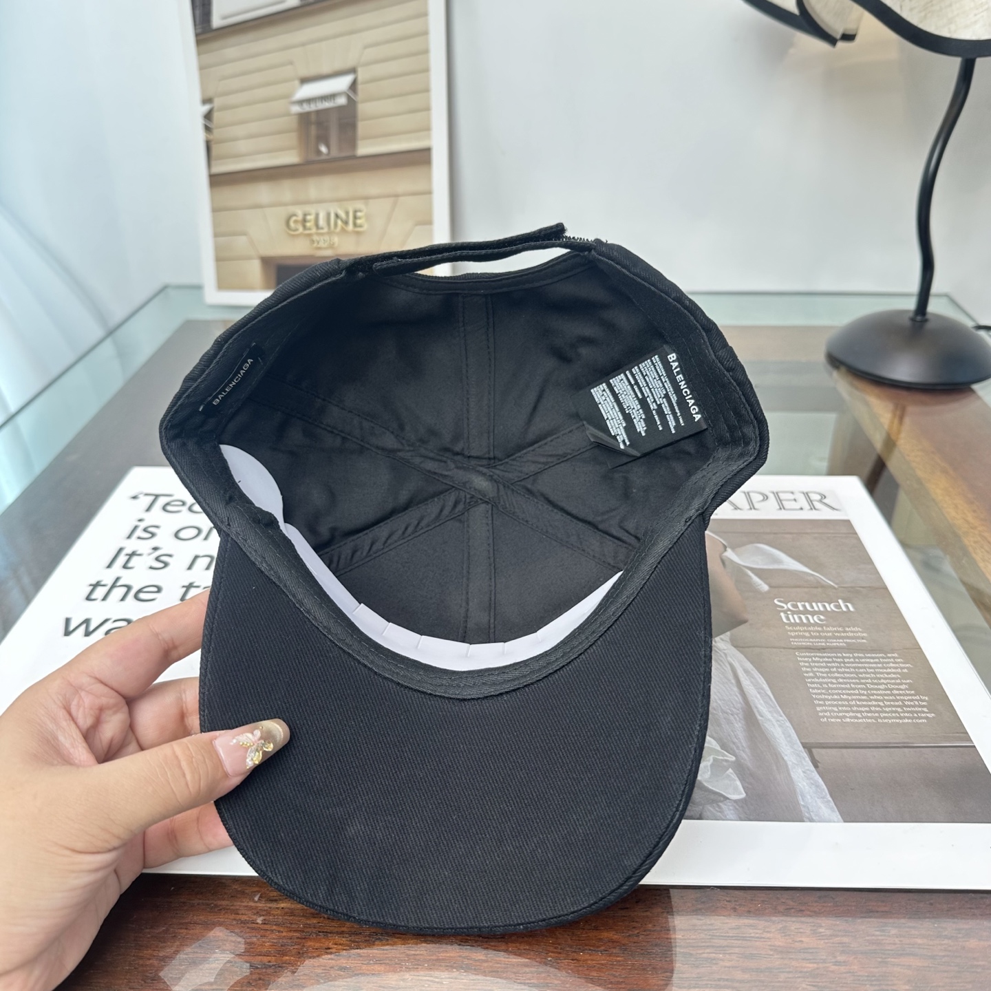 新品Balenciaga 巴黎世家字母新款棒球帽现货秒发🧢简约时尚超级无敌好看的帽子！情侣款！