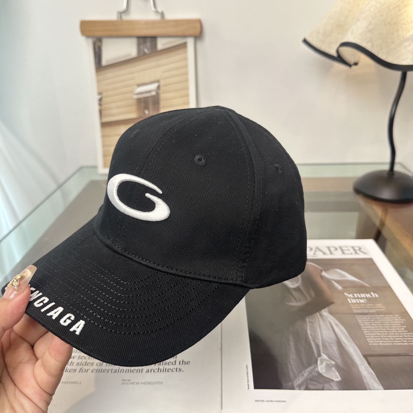 新品Balenciaga 巴黎世家字母新款棒球帽现货秒发🧢简约时尚超级无敌好看的帽子！情侣款！