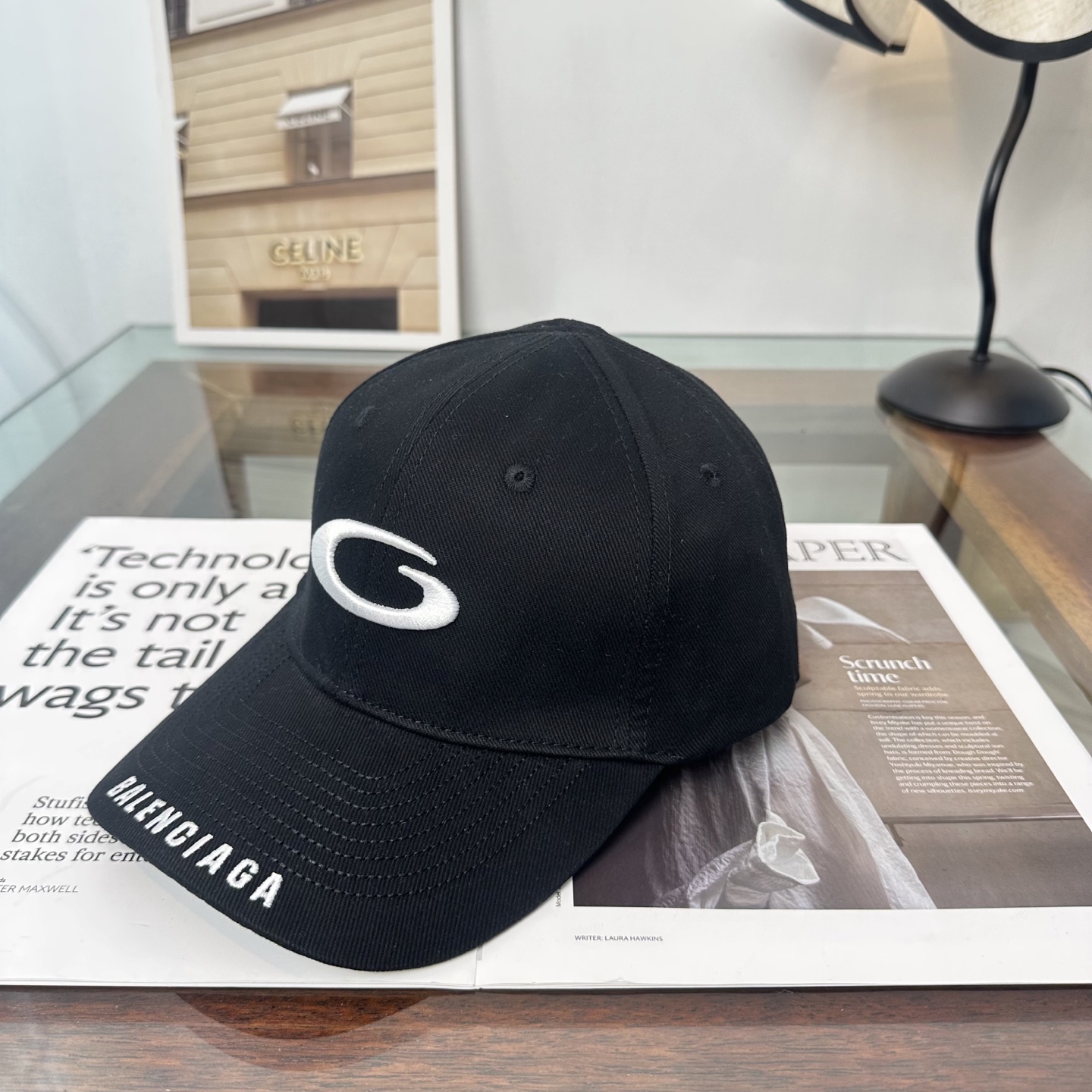 新品Balenciaga 巴黎世家字母新款棒球帽现货秒发🧢简约时尚超级无敌好看的帽子！情侣款！