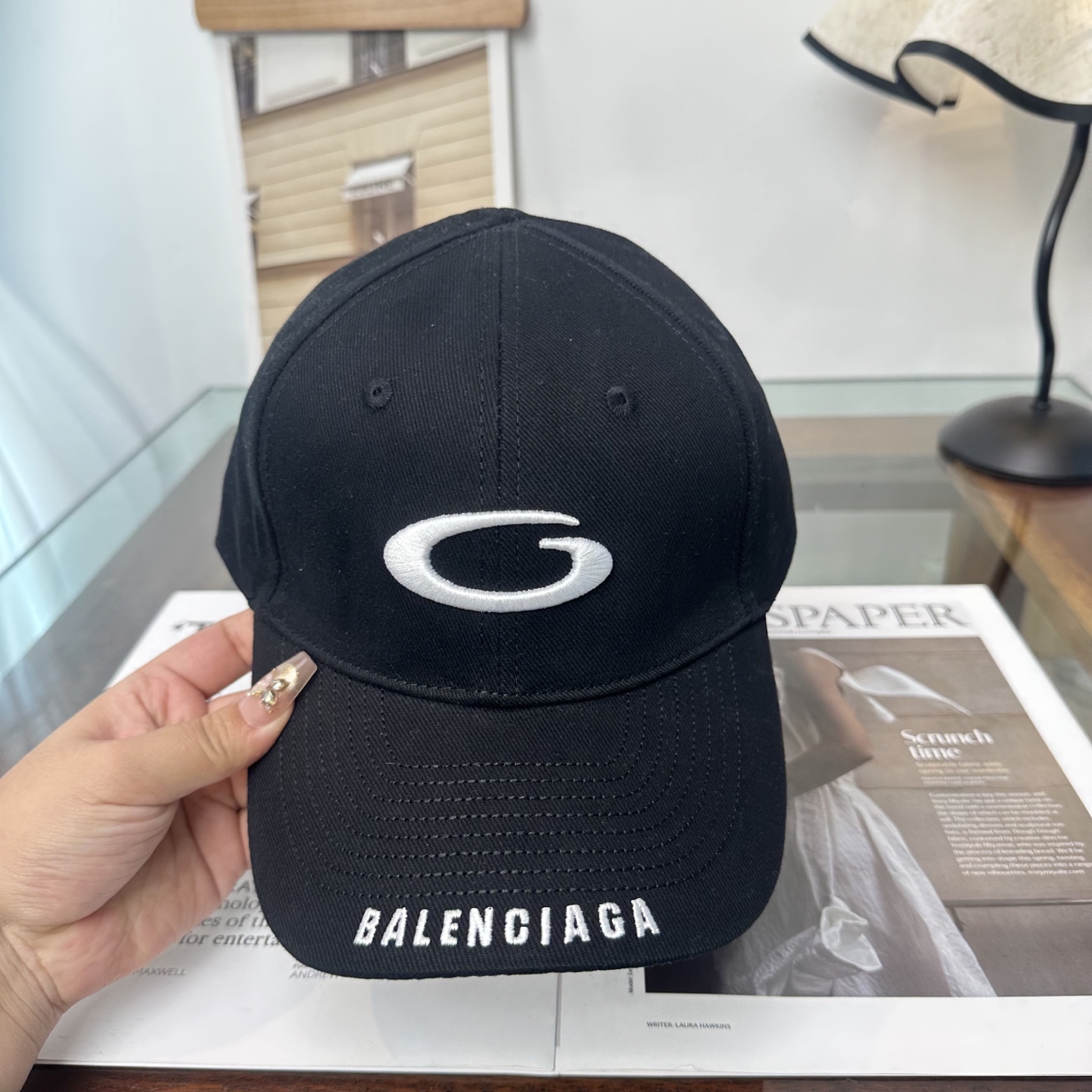新品Balenciaga 巴黎世家字母新款棒球帽现货秒发🧢简约时尚超级无敌好看的帽子！情侣款！