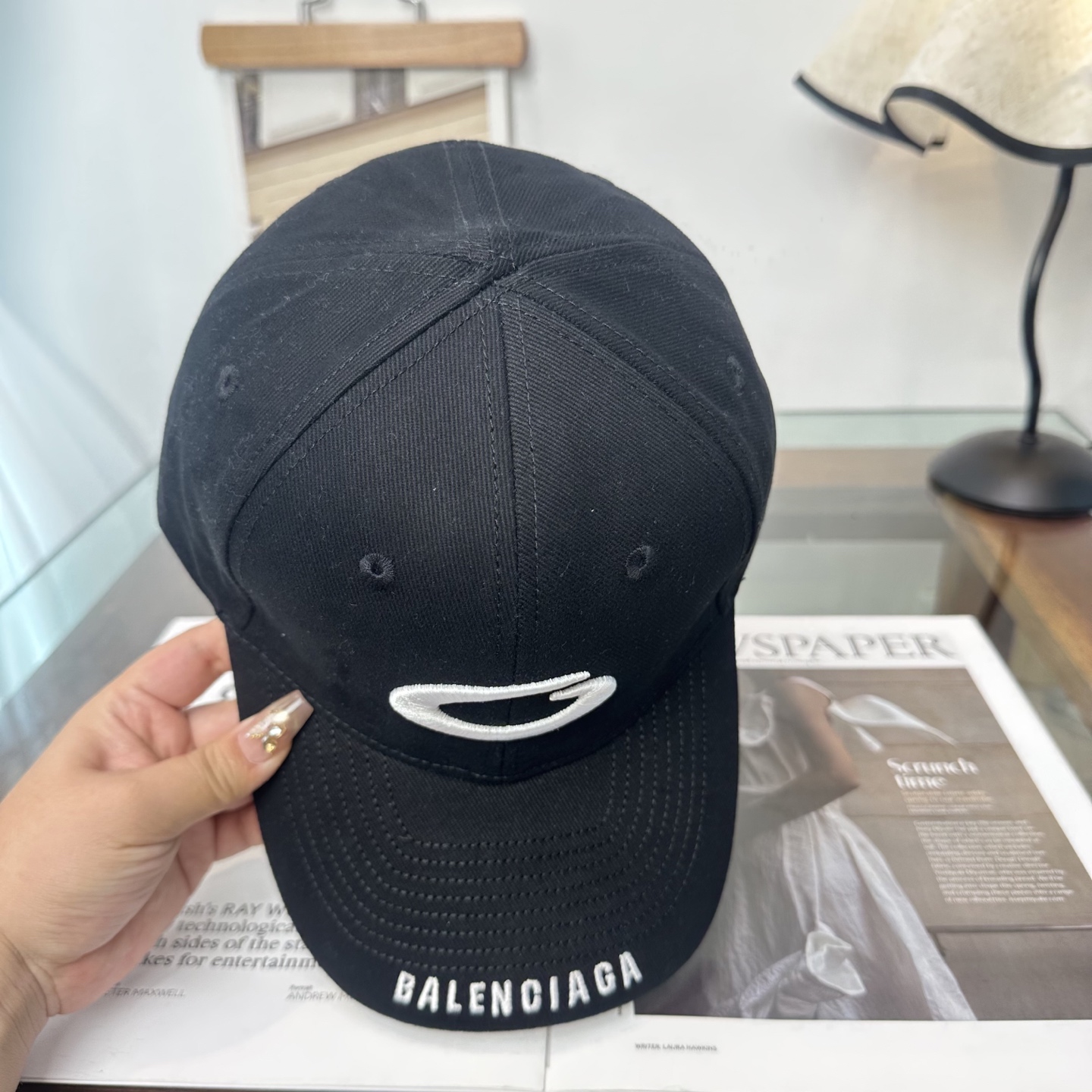 新品Balenciaga 巴黎世家字母新款棒球帽现货秒发🧢简约时尚超级无敌好看的帽子！情侣款！