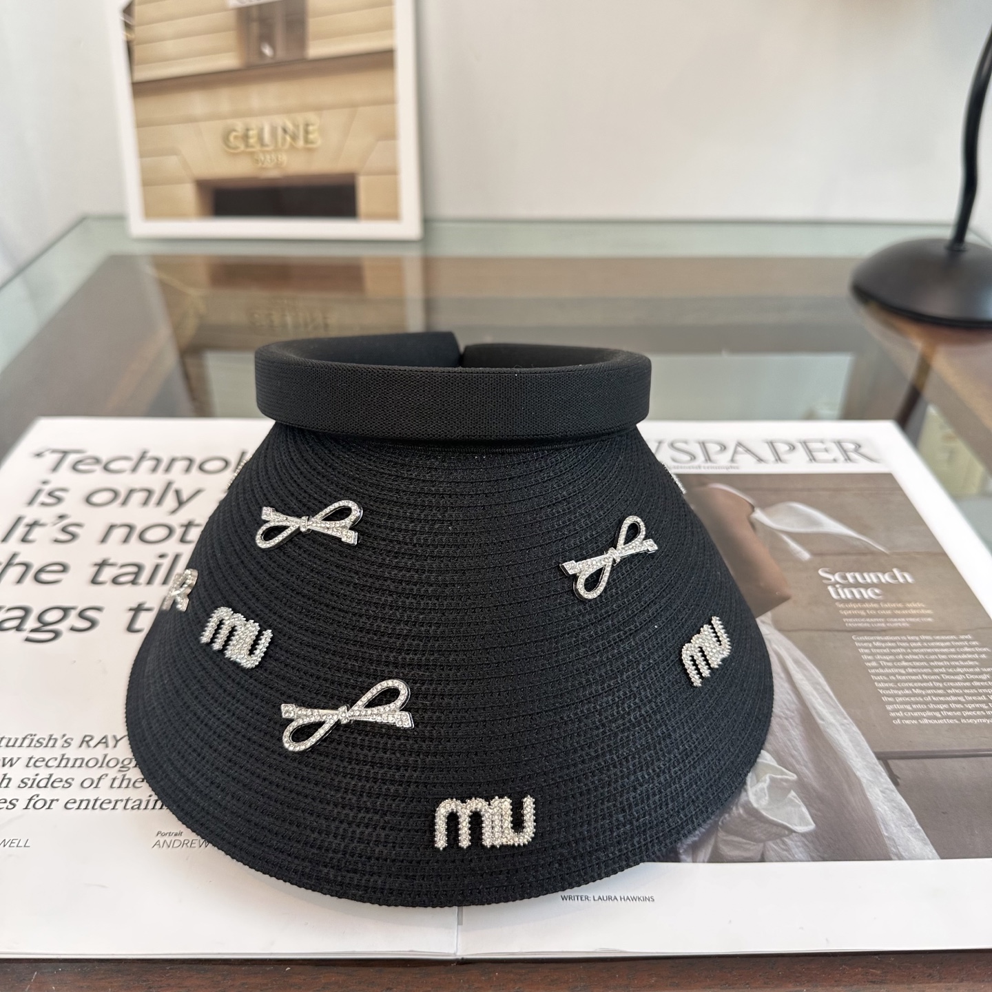 miumiu缪缪2026春夏新款空顶帽，超甜超乖的小空顶🔝，细节和质感都拿捏得很完美！缤纷整个夏天