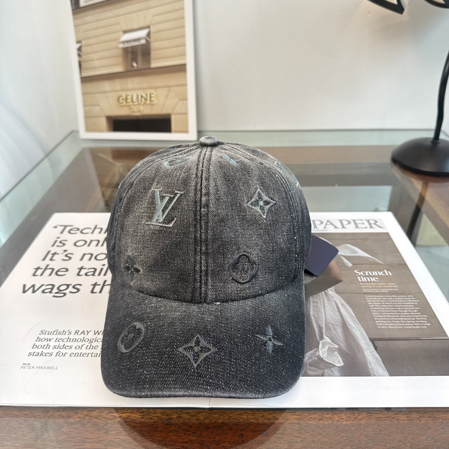 Louis Vuitton LouisVuitton 新款LV棒球帽，重工打造 高端 ，百搭款