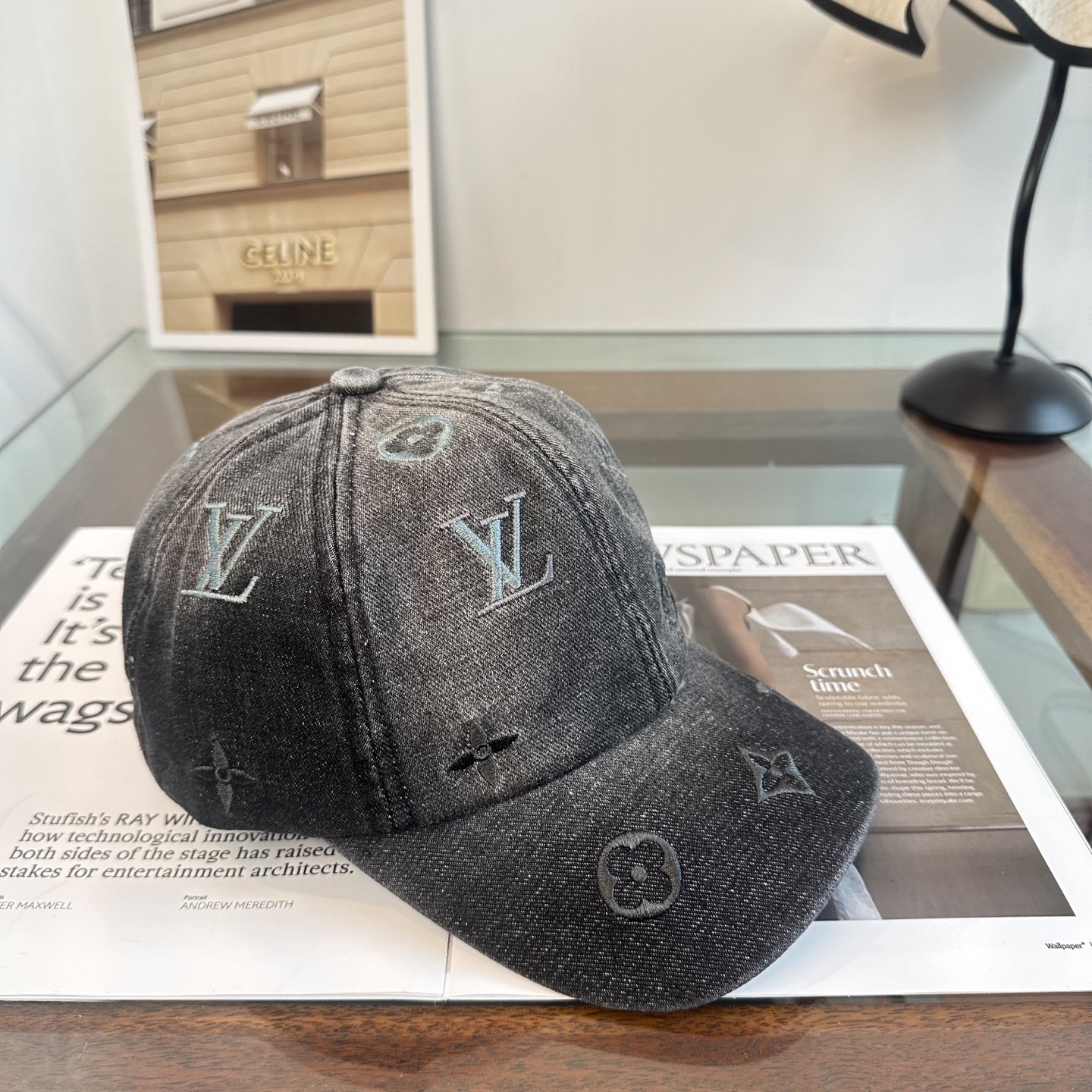 Louis Vuitton LouisVuitton 新款LV棒球帽，重工打造 高端 ，百搭款