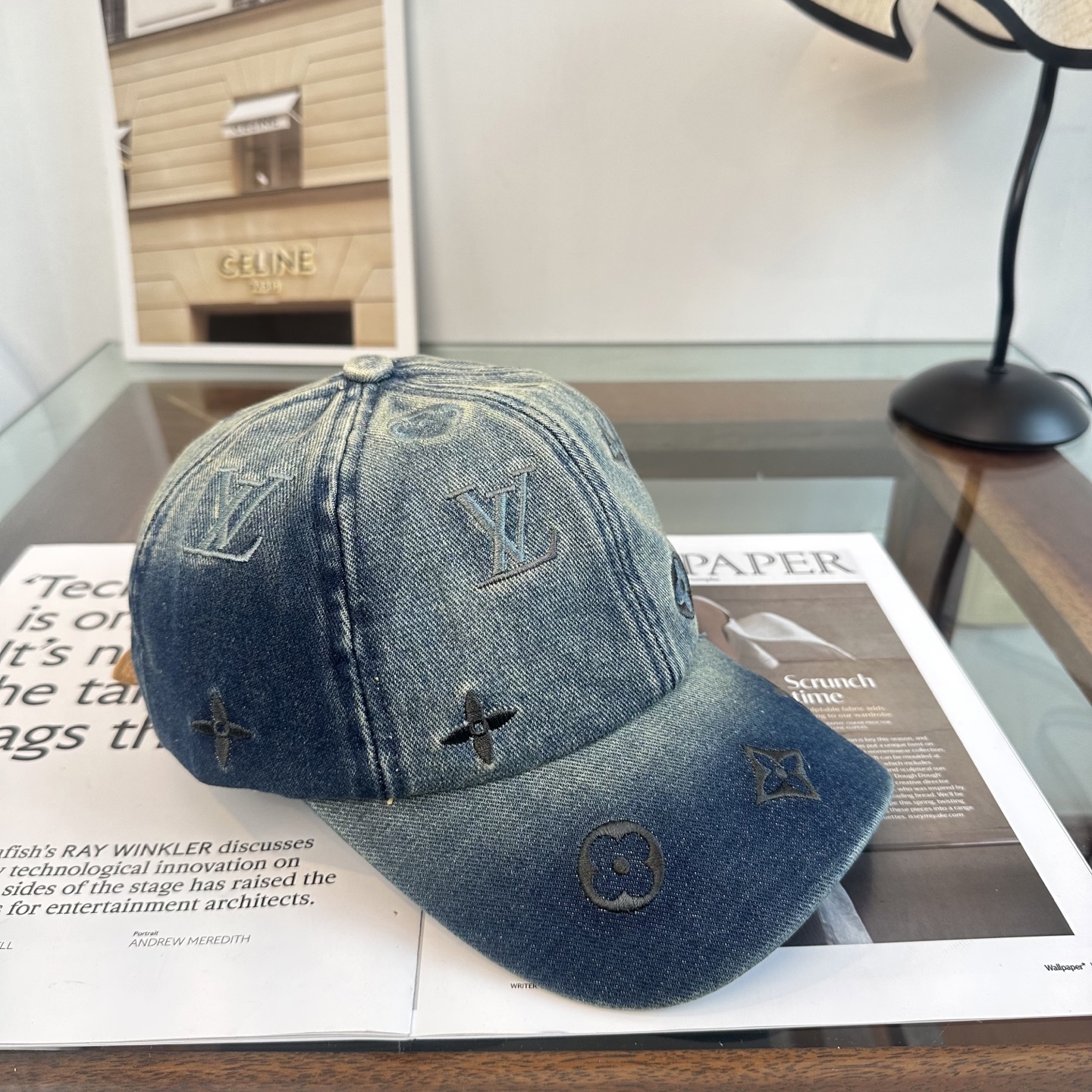 Louis Vuitton LouisVuitton 新款LV棒球帽，重工打造 高端 ，百搭款