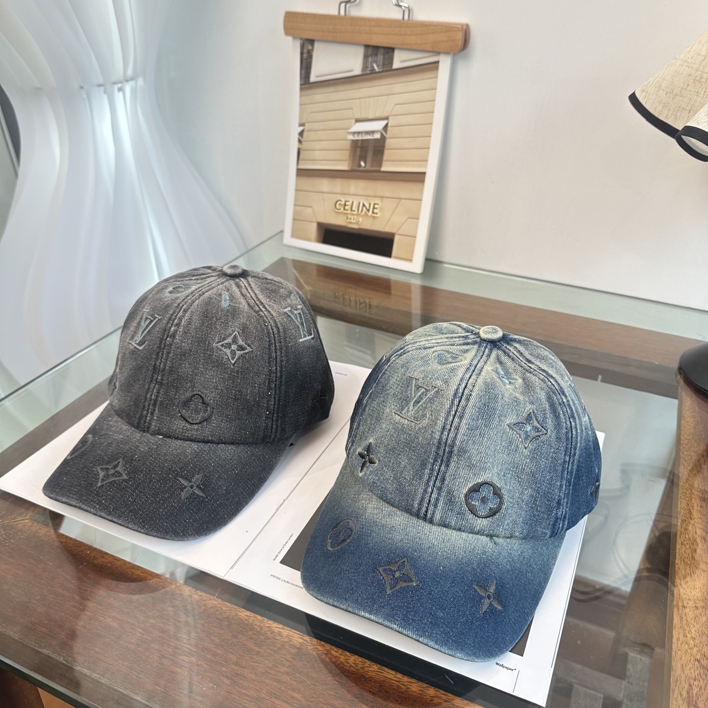 Louis Vuitton LouisVuitton 新款LV棒球帽，重工打造 高端 ，百搭款