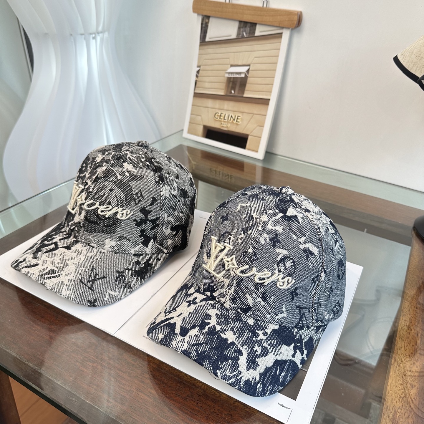 Louis Vuitton LouisVuitton 新款LV棒球帽，重工打造 高端 ，百搭款