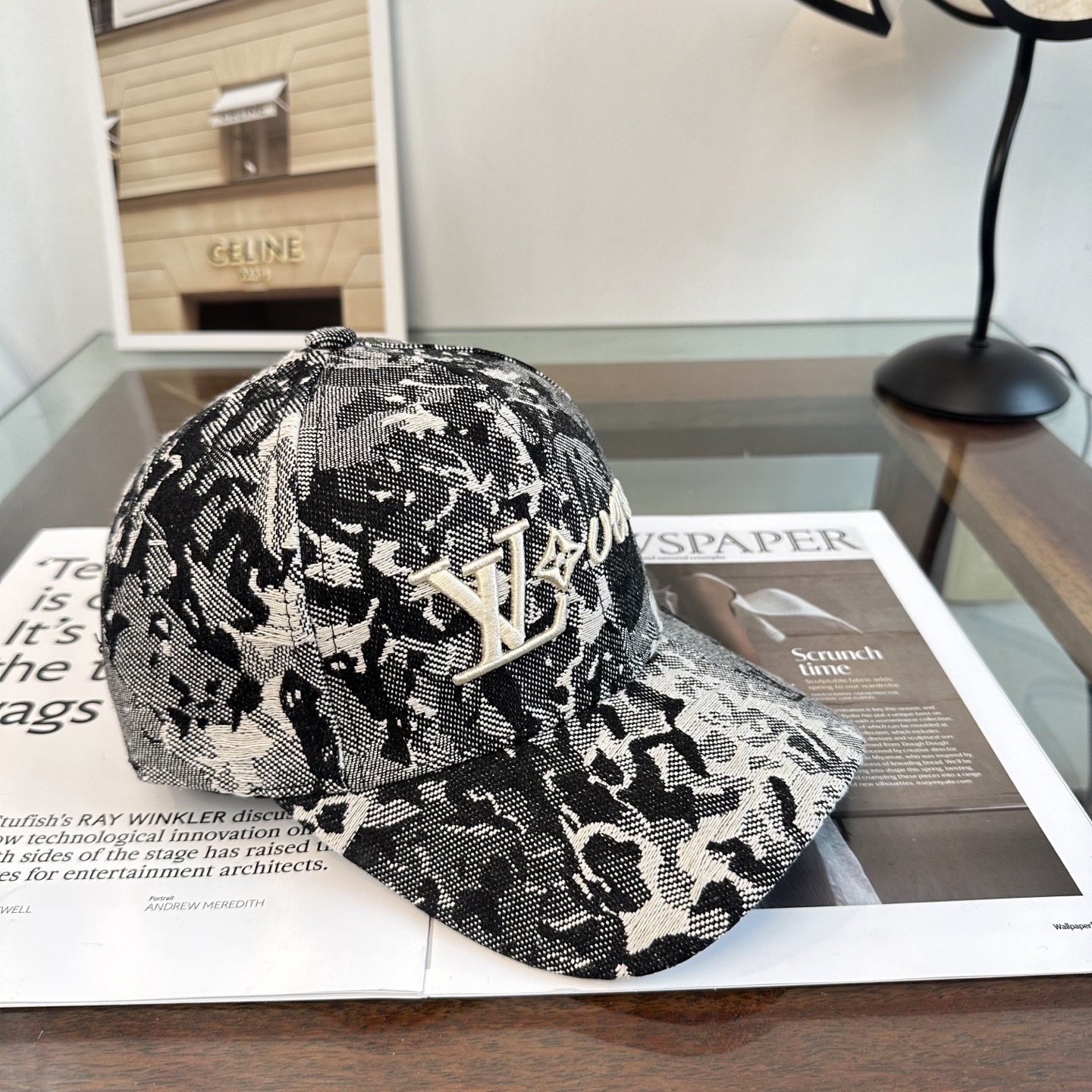 🧢路易威登棒球帽 LouisVuitton😍新款LV棒球帽，重工打造♥️高端大气，百搭款🤗男女通用！