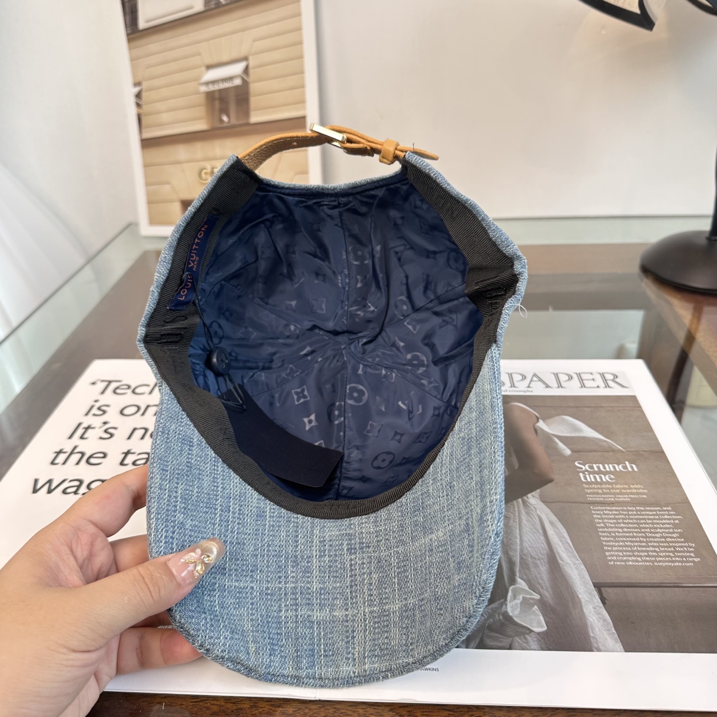 🧢路易威登棒球帽 LouisVuitton😍新款LV棒球帽，重工打造♥️高端大气，百搭款🤗男女通用！
