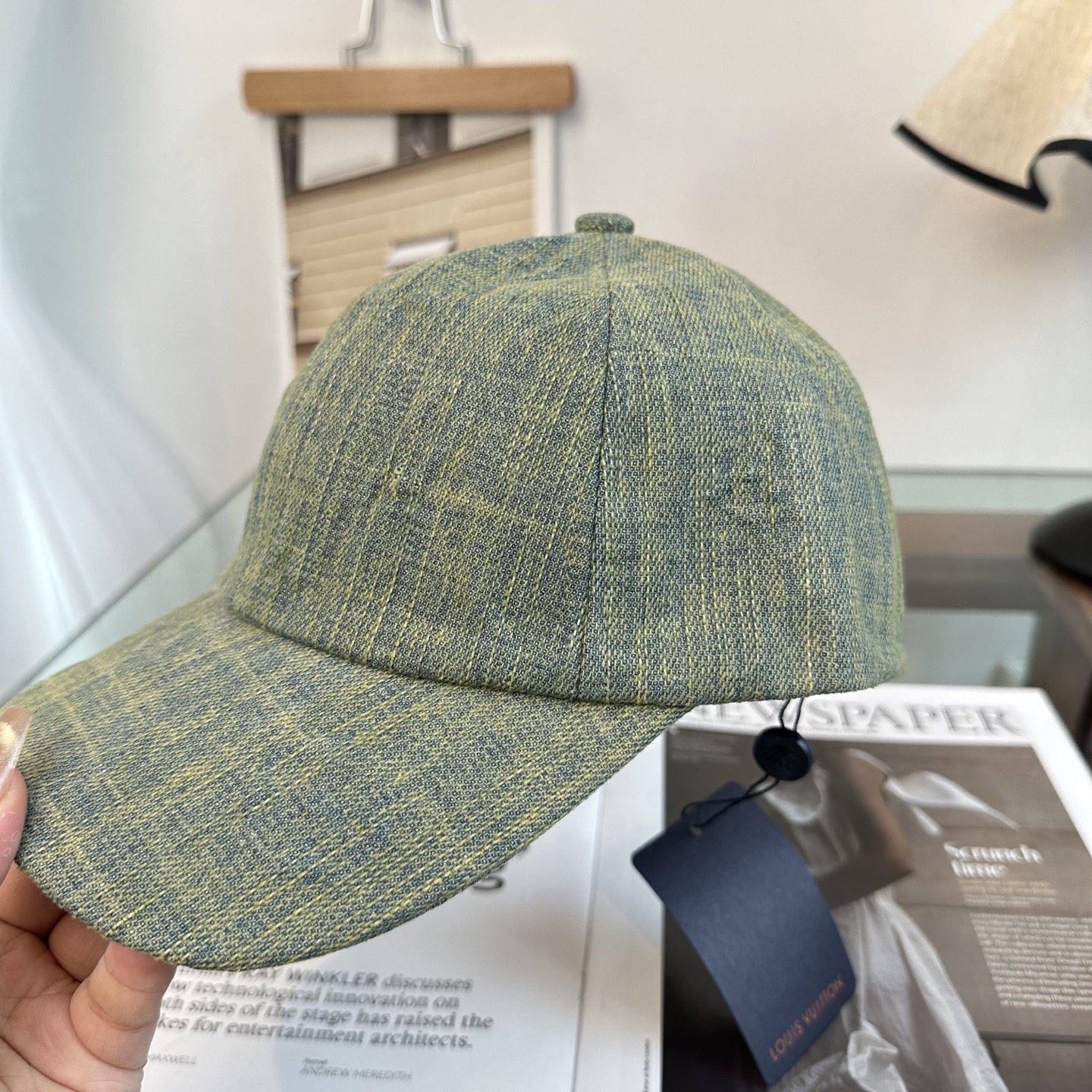 🧢路易威登棒球帽 LouisVuitton😍新款LV棒球帽，重工打造♥️高端大气，百搭款🤗男女通用！