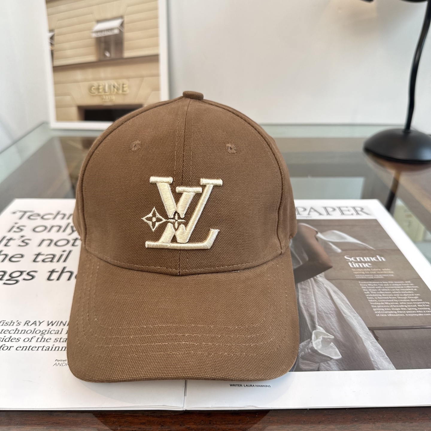 Louis Vuitton LouisVuitton 新款LV棒球帽，重工打造 高端 ，百搭款
