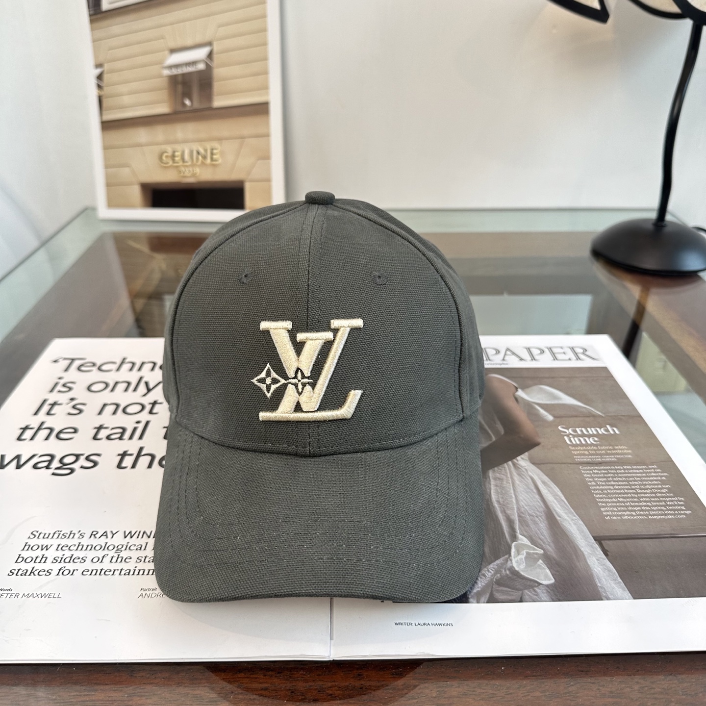 Louis Vuitton LouisVuitton 新款LV棒球帽，重工打造 高端 ，百搭款