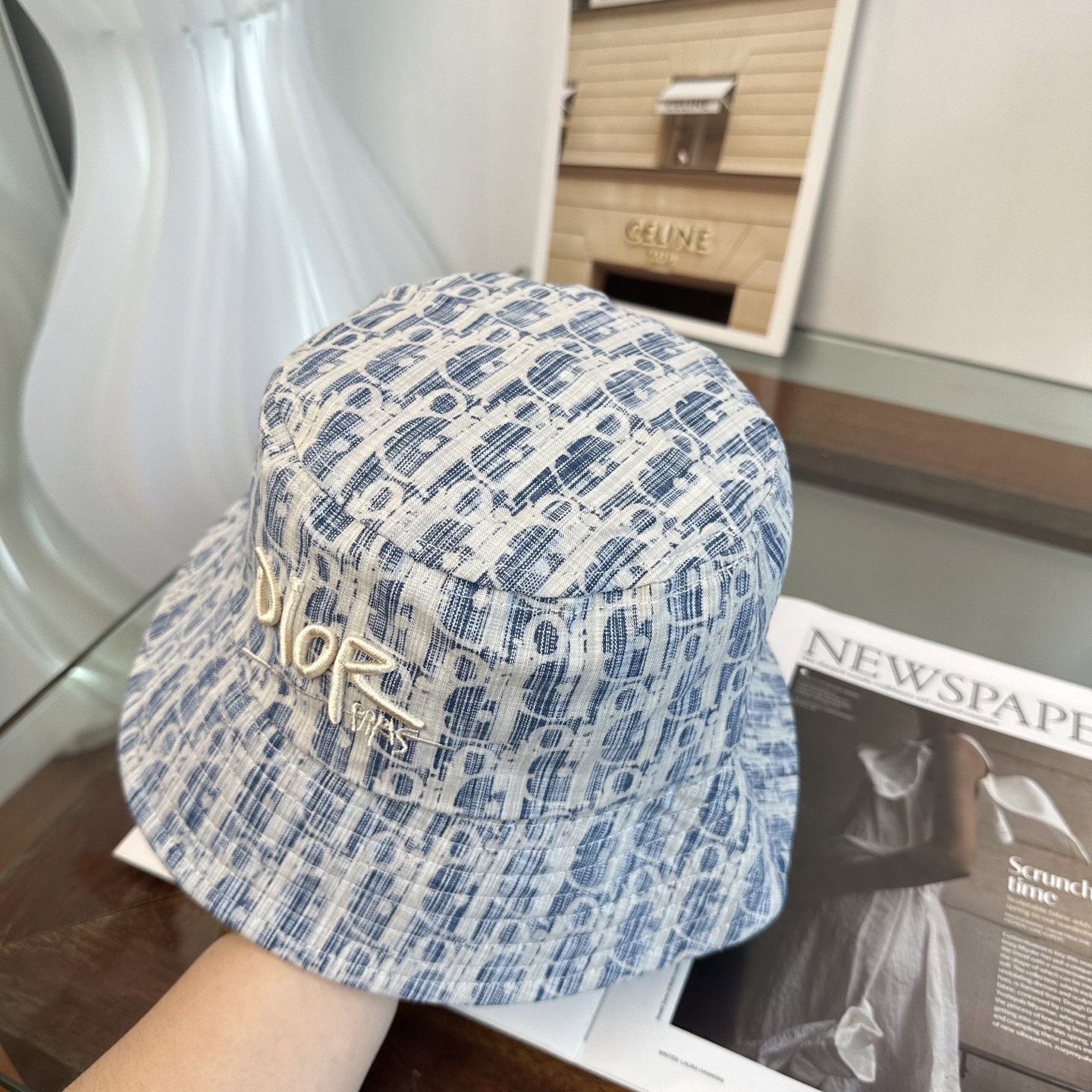 Dior DIOR 迪奥 2026新款可遮阳帽女透气渔夫帽