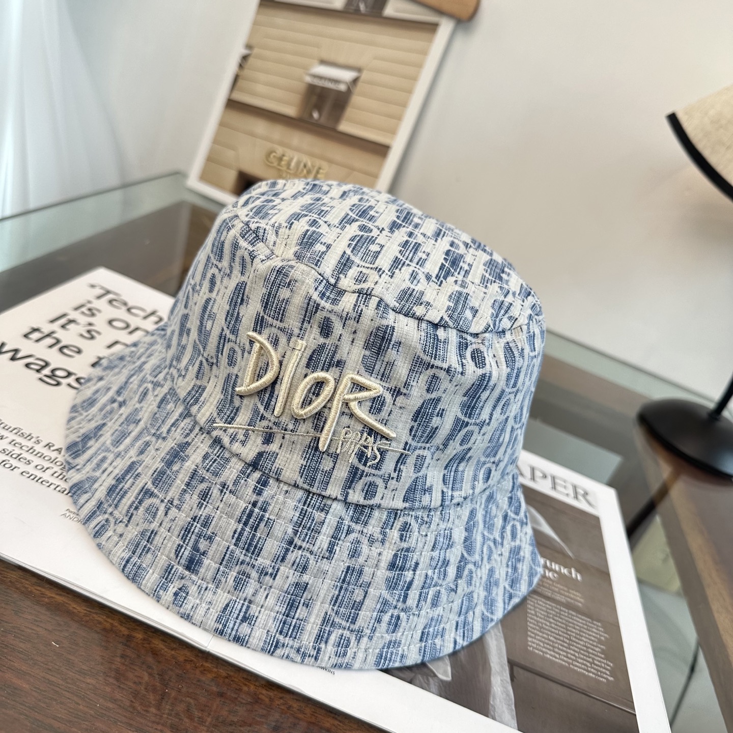 Dior DIOR 迪奥 2026新款可遮阳帽女透气渔夫帽