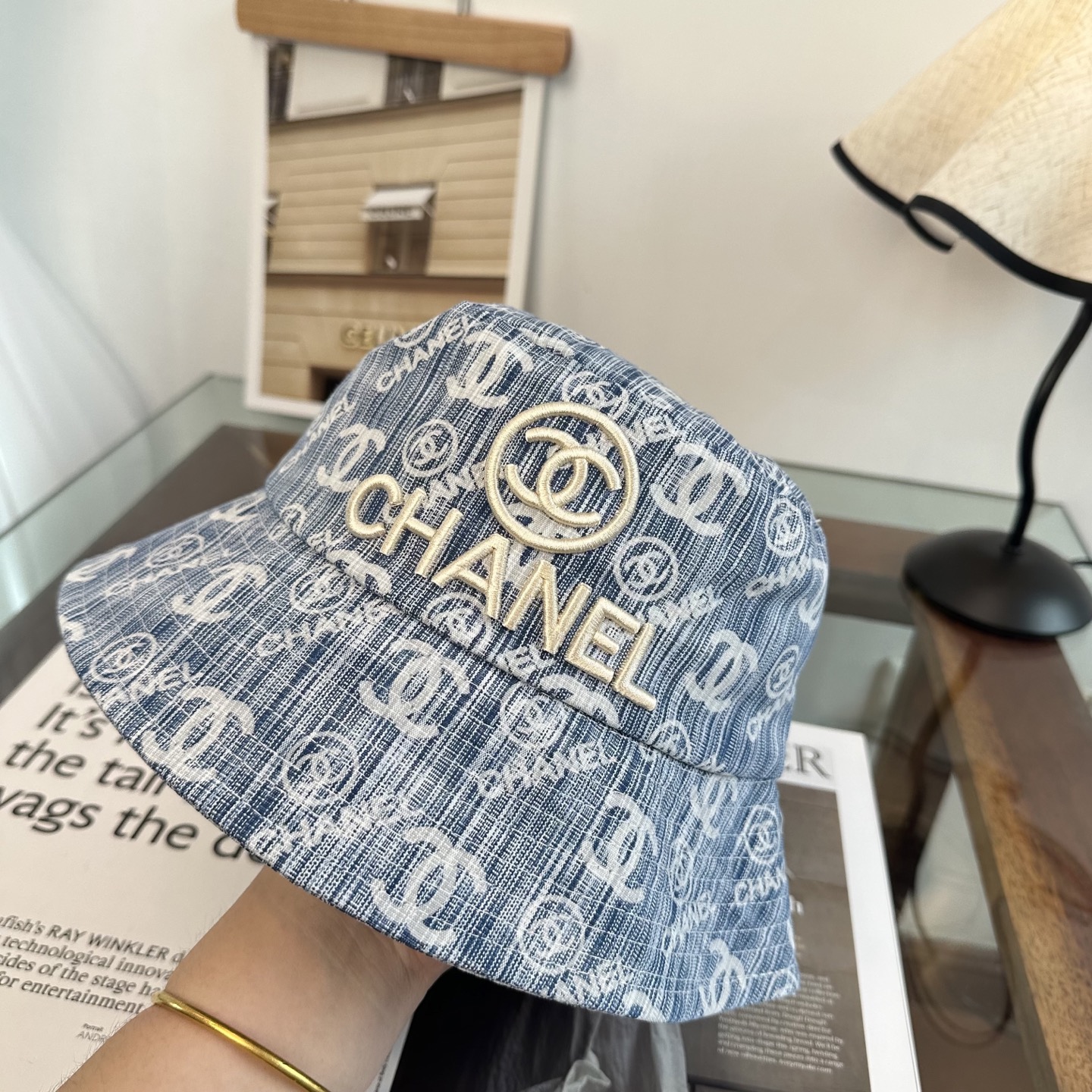CHANEL香奈儿 2026新款可遮阳帽女透气渔夫帽度假旅游拍照时尚搭子