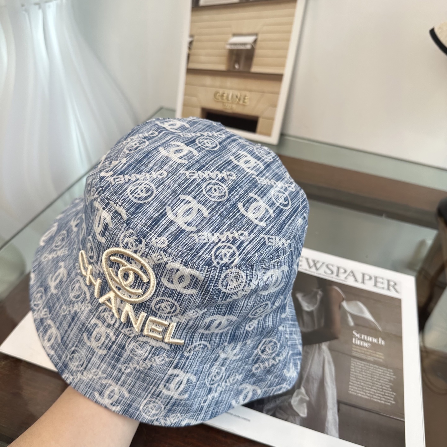 CHANEL香奈儿 2026新款可遮阳帽女透气渔夫帽度假旅游拍照时尚搭子