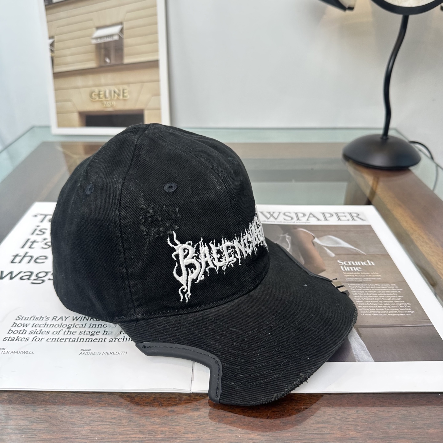 Balenciaga 新品Balenciaga 巴黎世家字母新款棒球帽