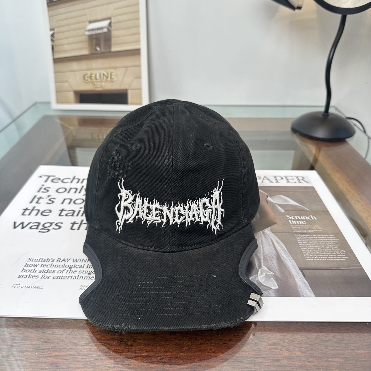 Balenciaga 新品Balenciaga 巴黎世家字母新款棒球帽