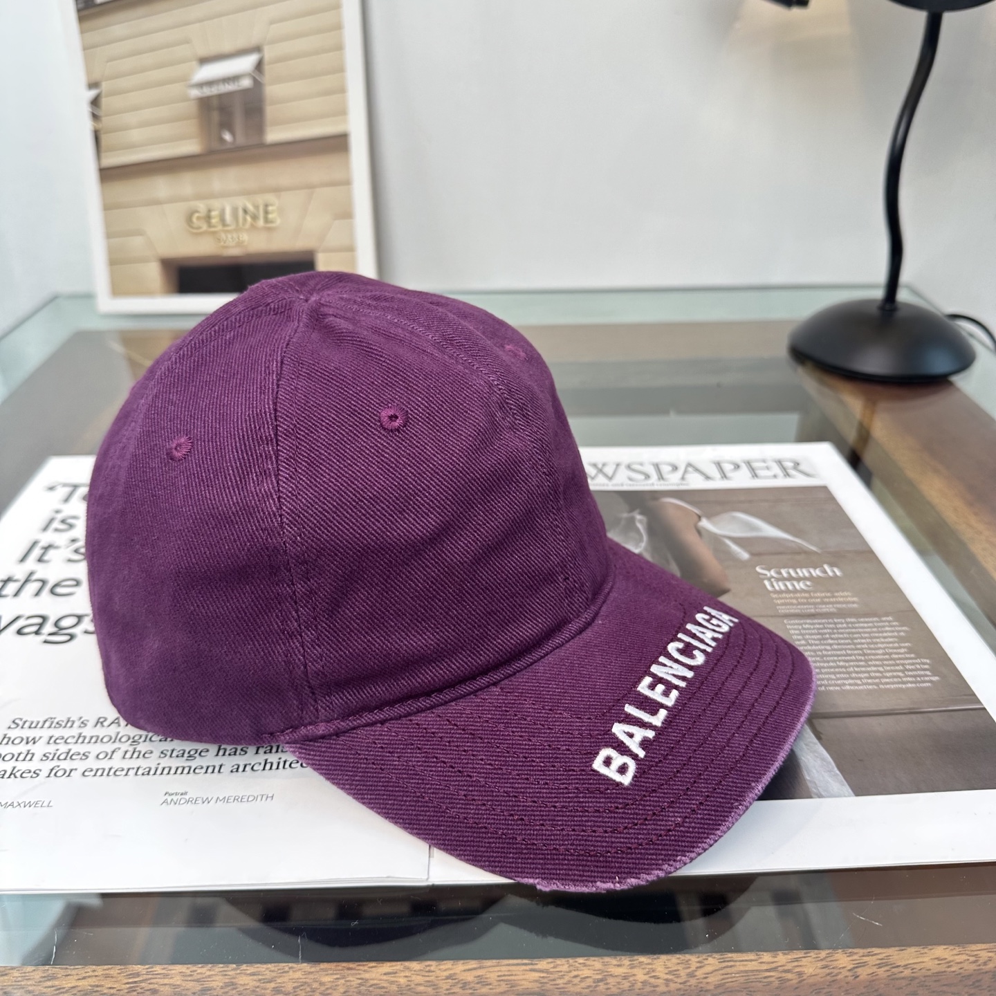 Balenciaga 新品Balenciaga 巴黎世家字母新款棒球帽