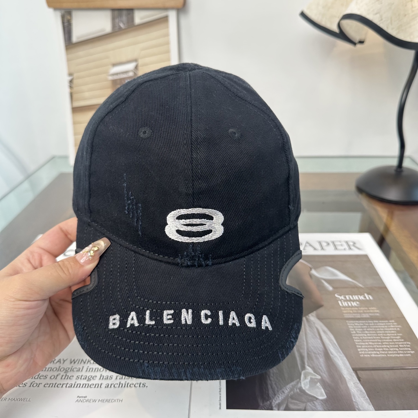 Balenciaga 新品Balenciaga 巴黎世家字母新款棒球帽
