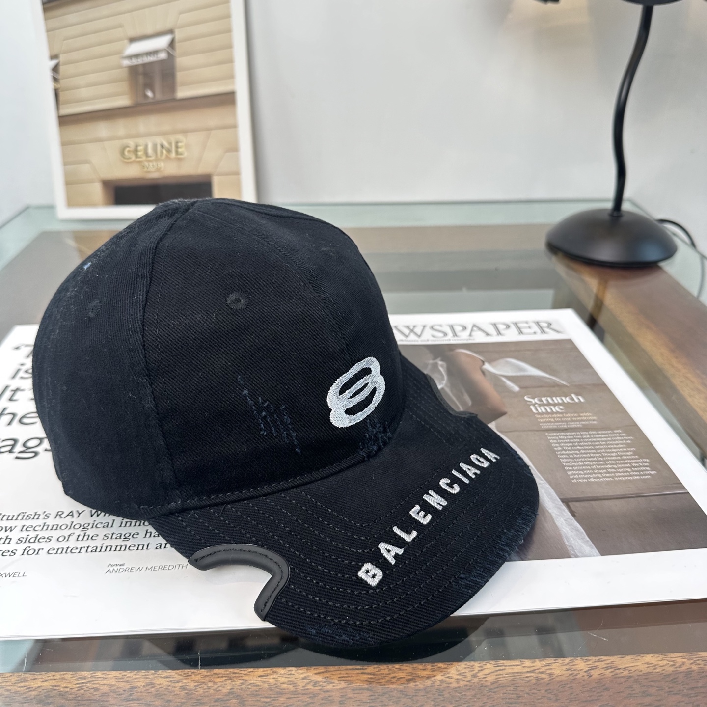 Balenciaga 新品Balenciaga 巴黎世家字母新款棒球帽