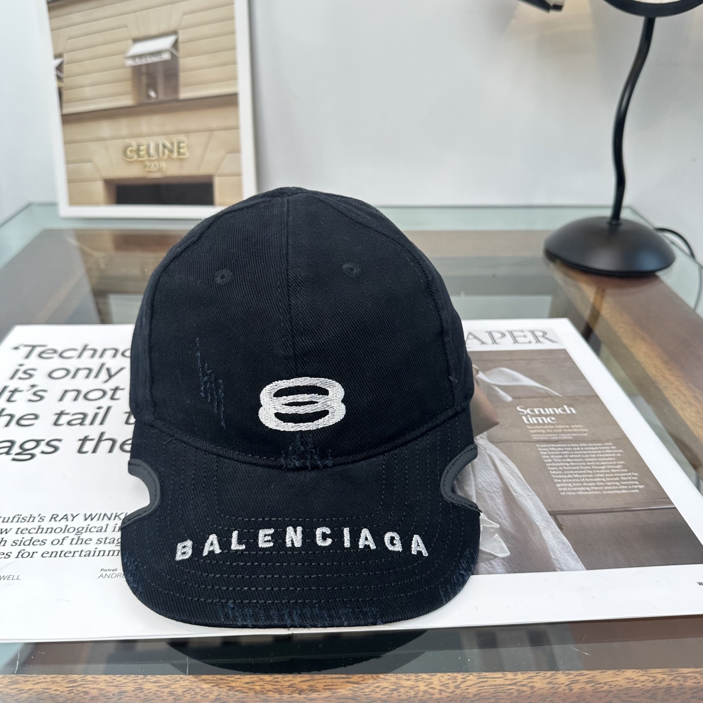 Balenciaga 新品Balenciaga 巴黎世家字母新款棒球帽