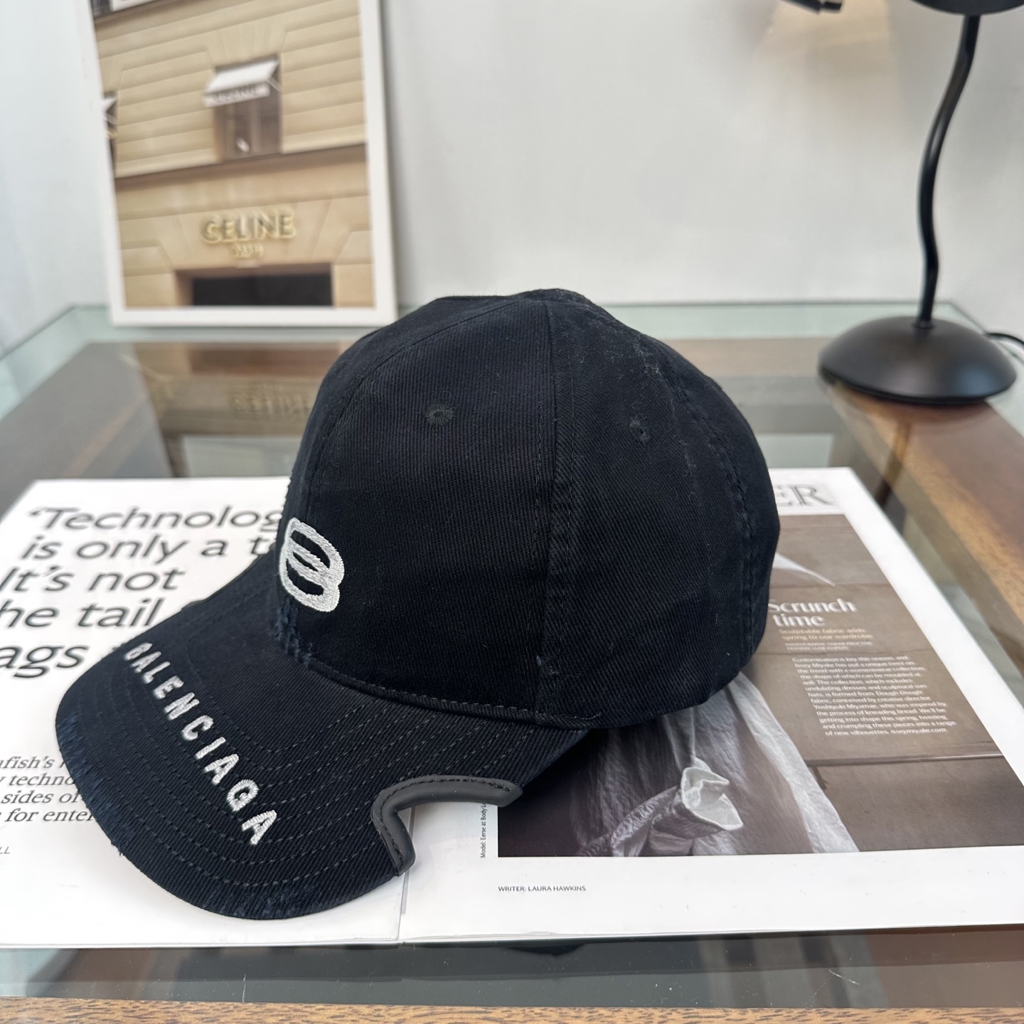 Balenciaga 新品Balenciaga 巴黎世家字母新款棒球帽