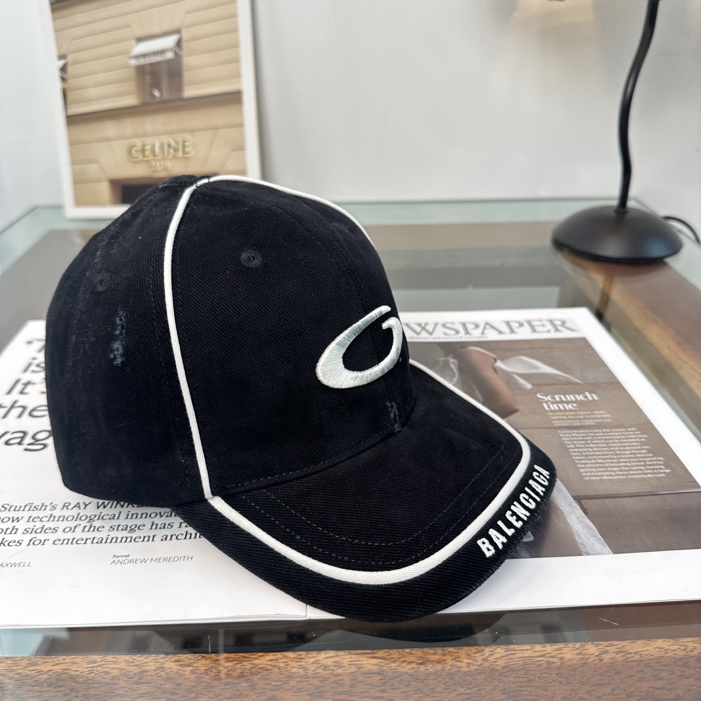 Balenciaga 新品Balenciaga 巴黎世家字母新款棒球帽