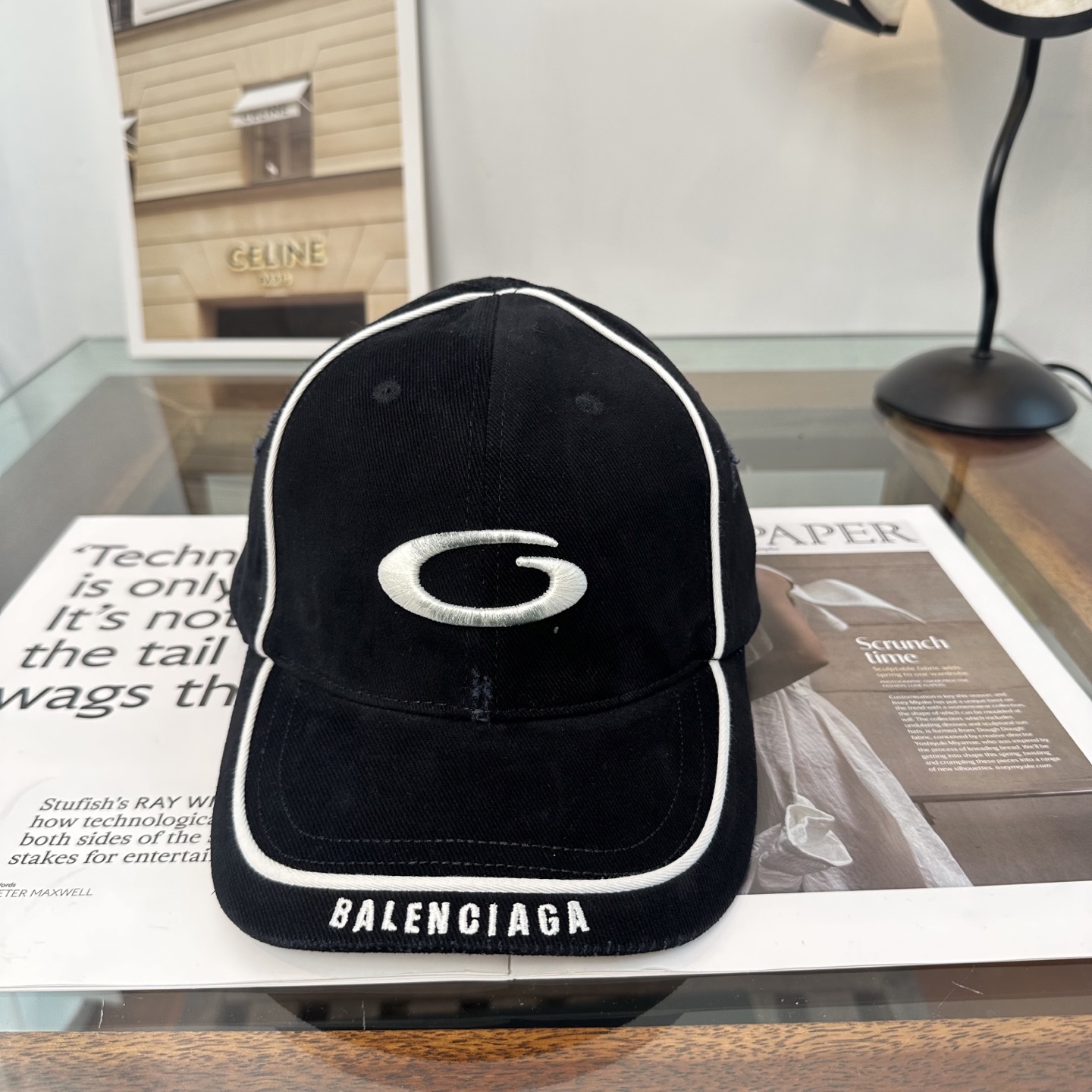 Balenciaga 新品Balenciaga 巴黎世家字母新款棒球帽
