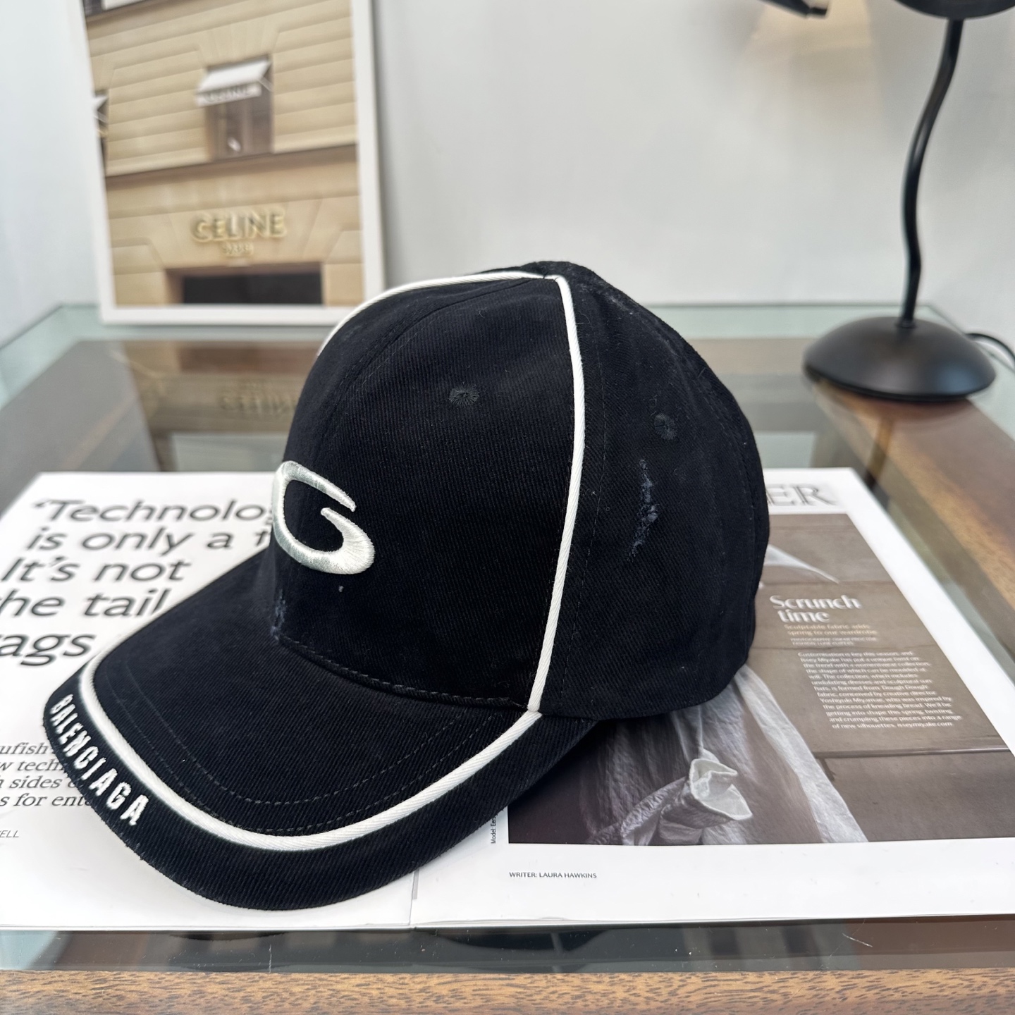 Balenciaga 新品Balenciaga 巴黎世家字母新款棒球帽